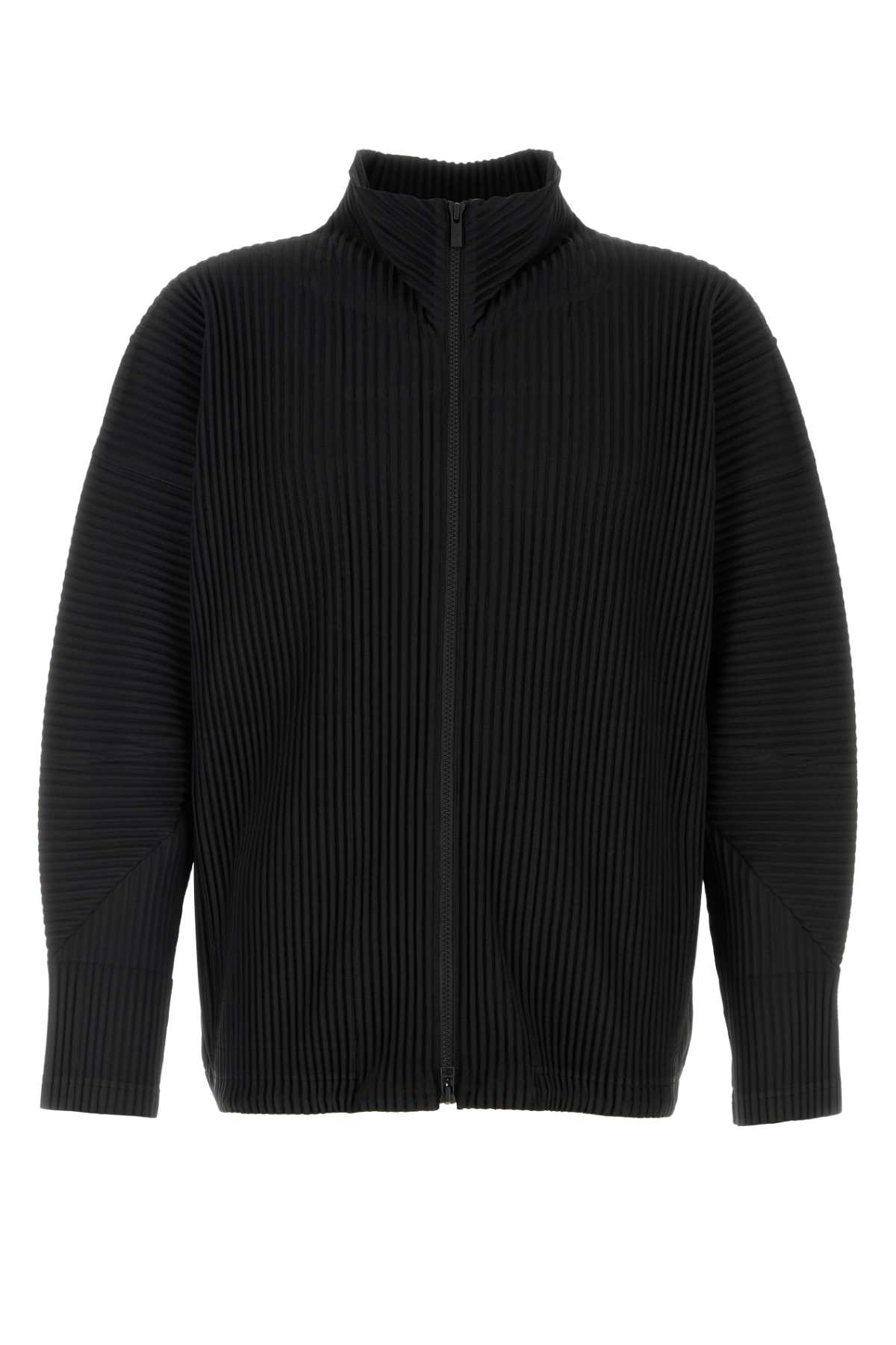 Issey Miyake Black Polyester Sweatshirt In Black