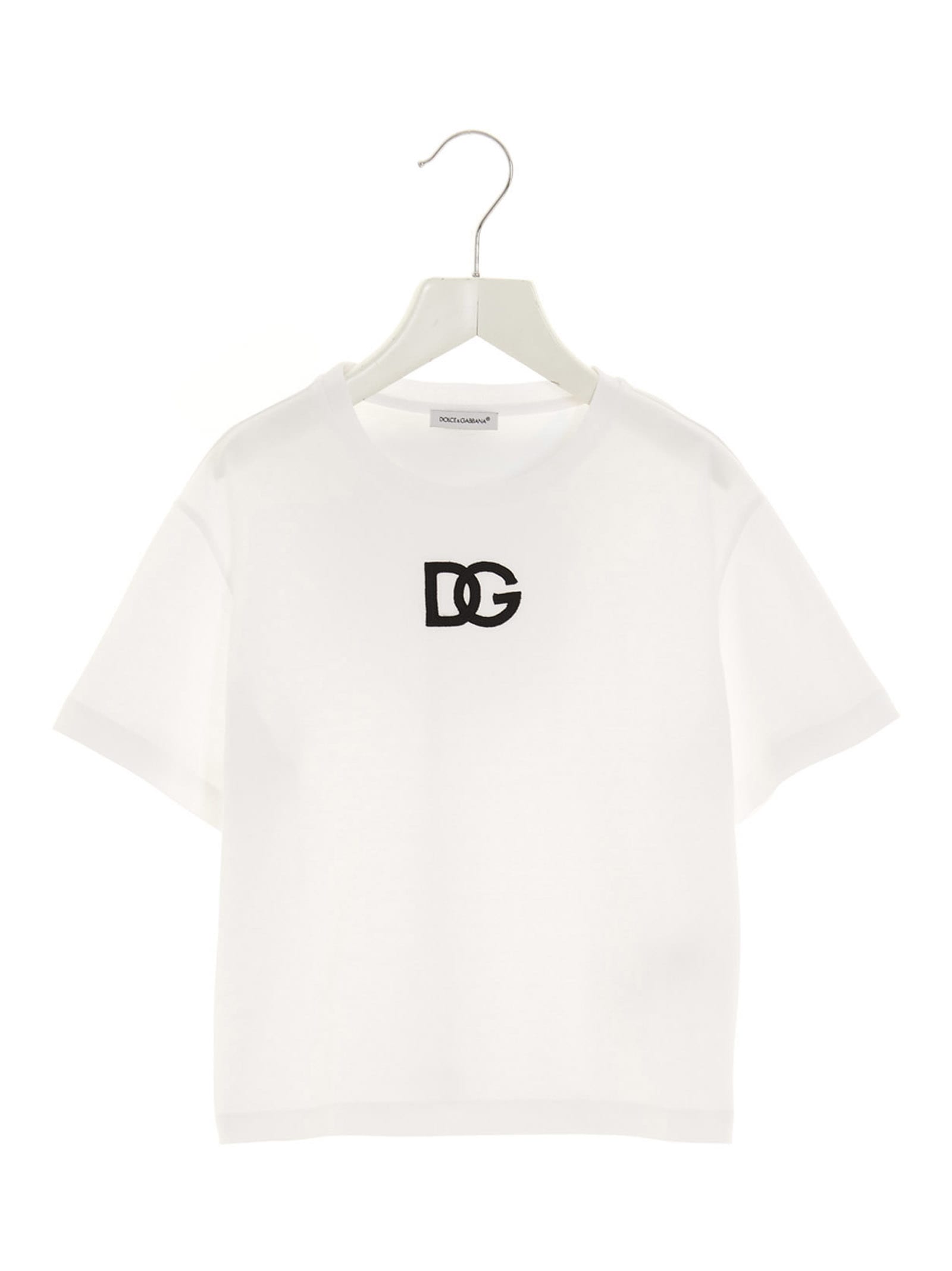 Dolce & Gabbana Crystal Logo T-shirt