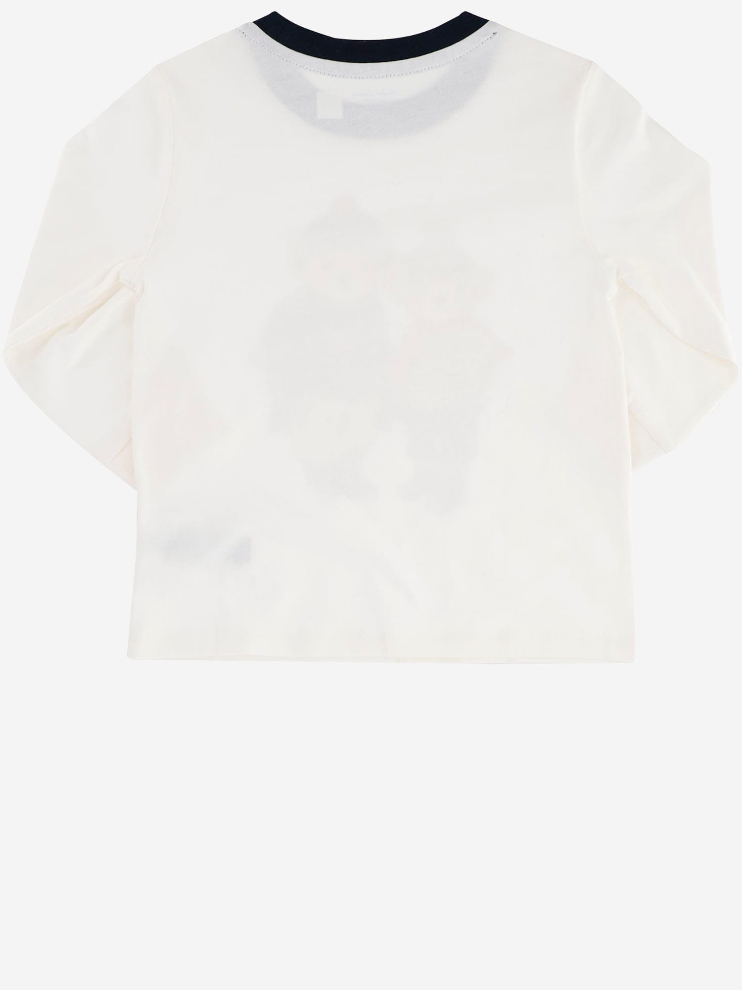 Polo Ralph Lauren Cotton T-shirt With Polo Bear Pattern In Nevis