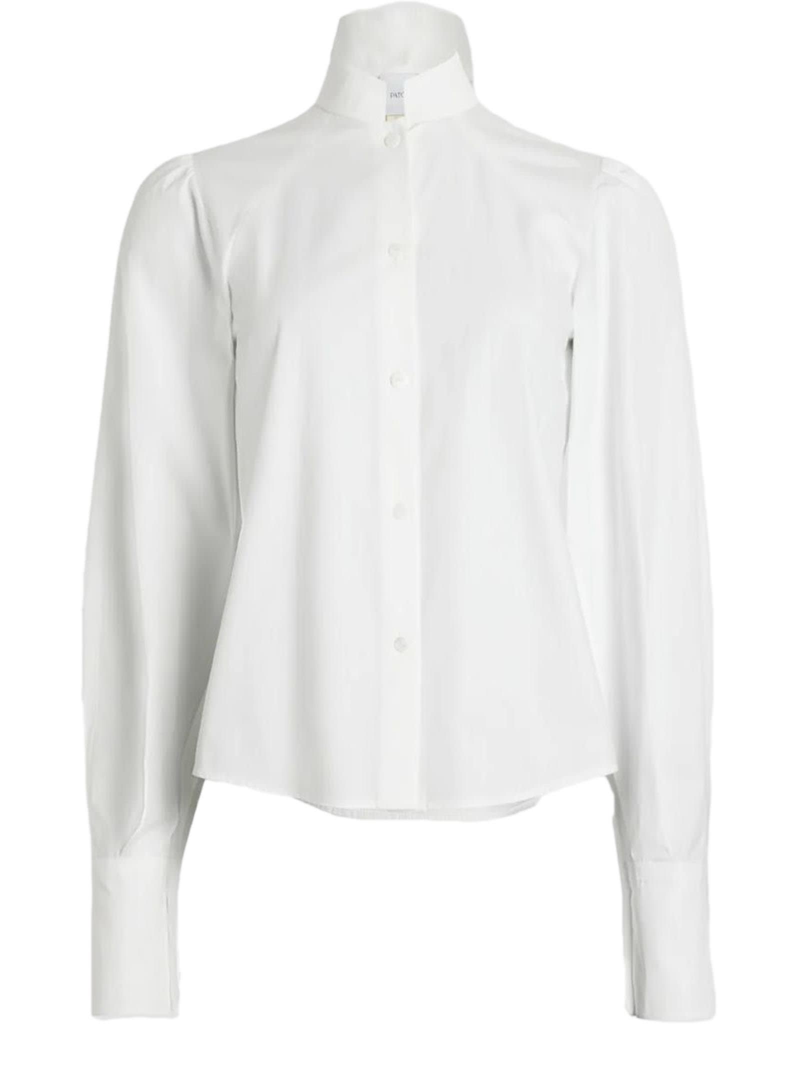 Shop Patou White Organic Cotton Blouse