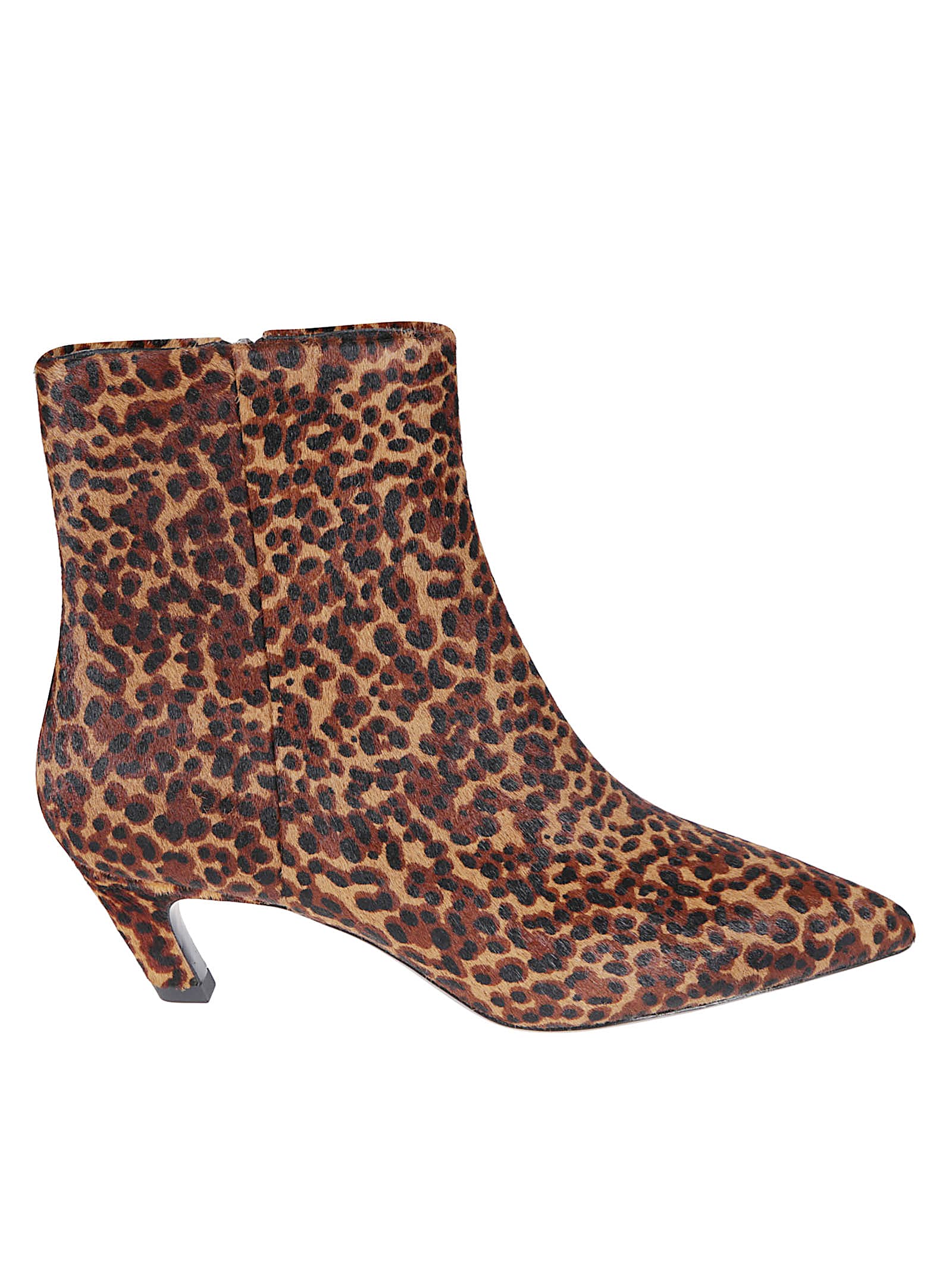 Ash 50mm Vicky Leopard-print Boots In Multi