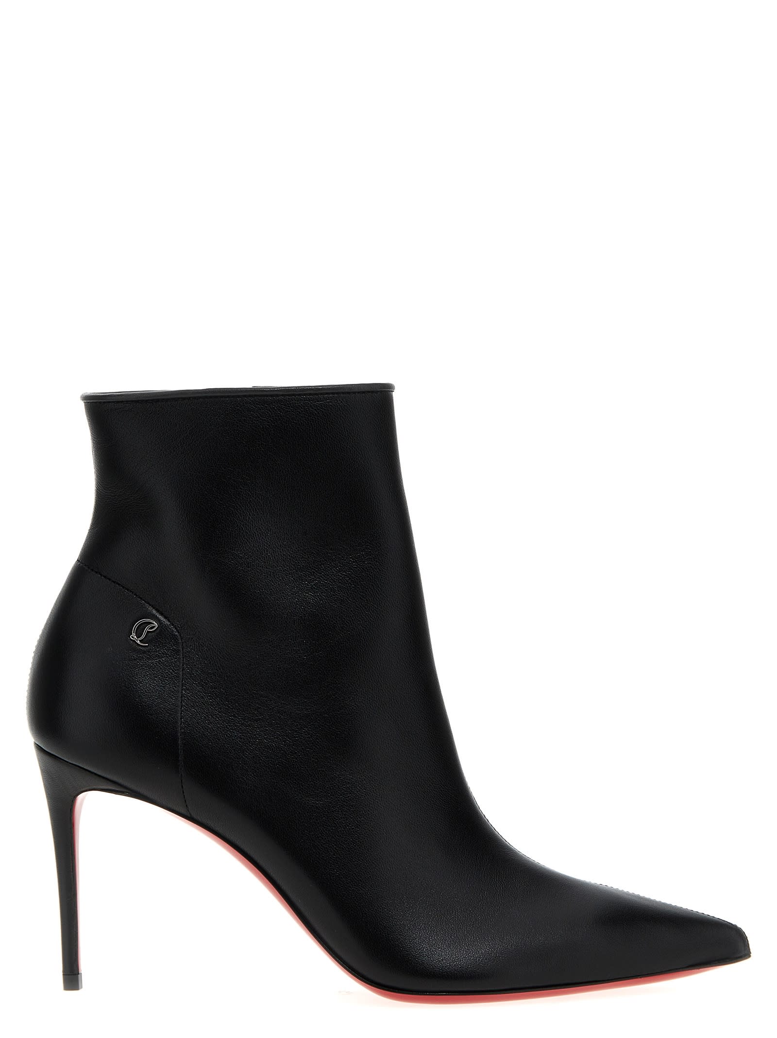 Shop Christian Louboutin Sporty Kate Ankle Boots In Black