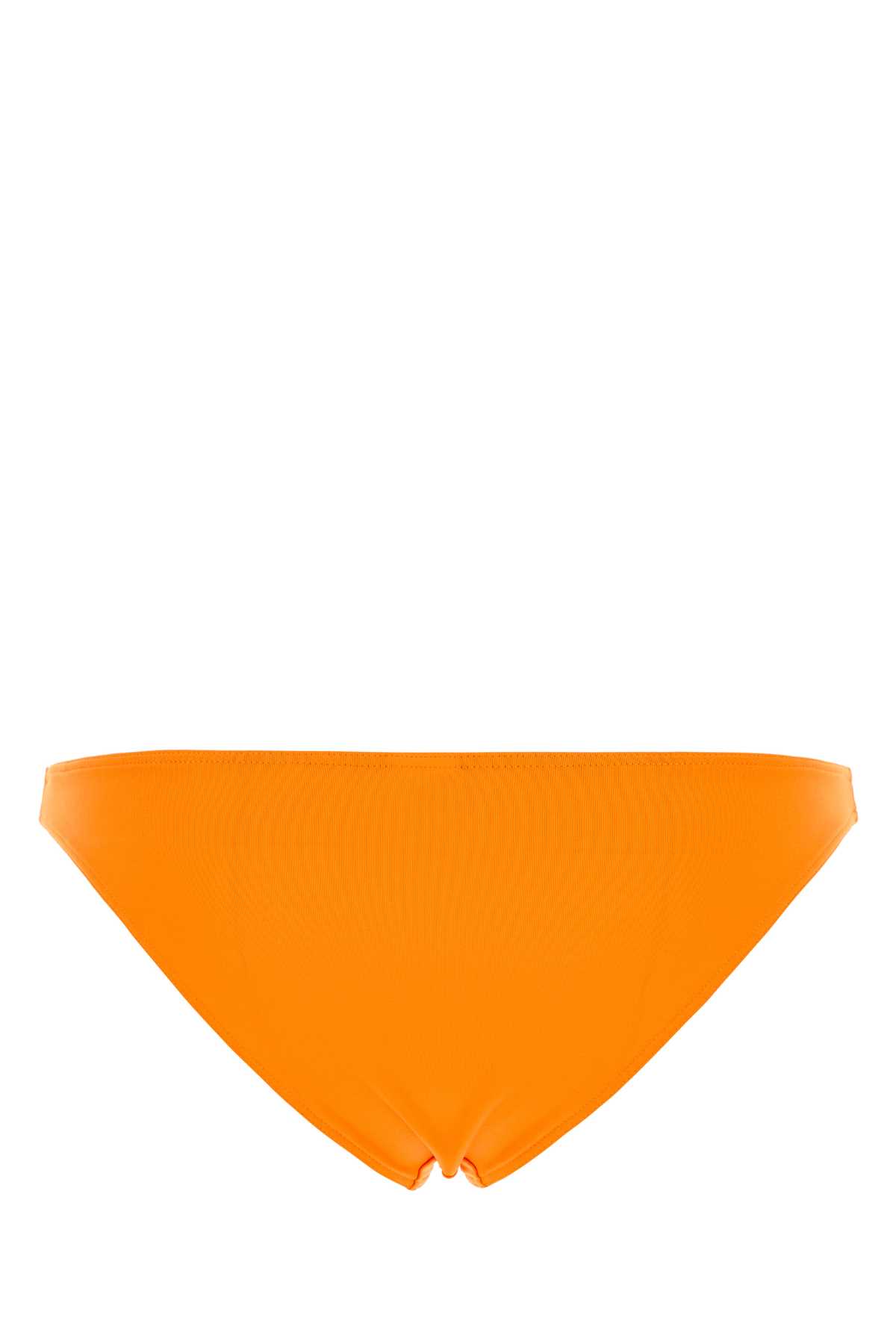 Eres Orange Stretch Nylon Fripon Bikini Bottom In Multi