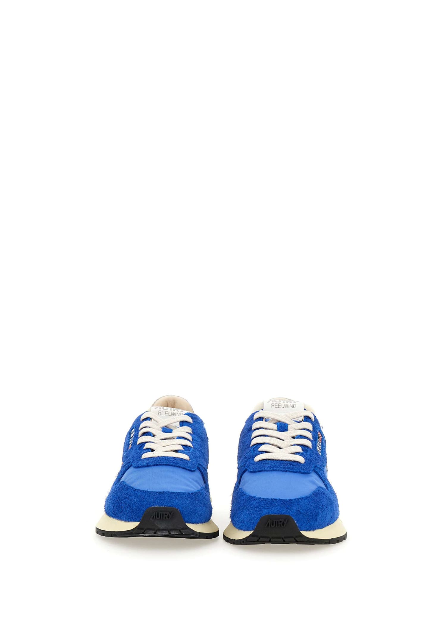 Shop Autry Wwlm Nc02 Sneakers In White-blue