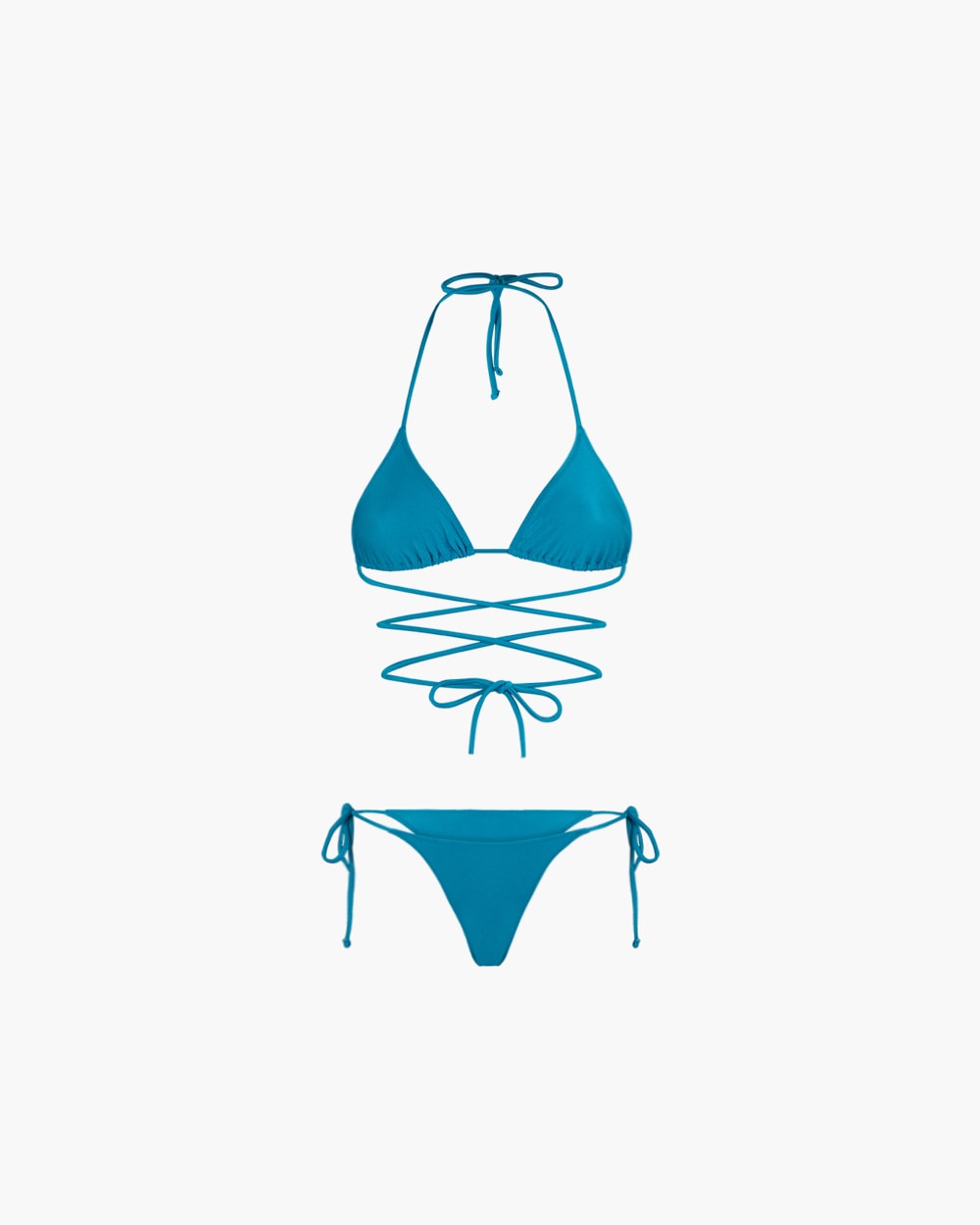 Tropic of C Light Blue Praia Bikini Set