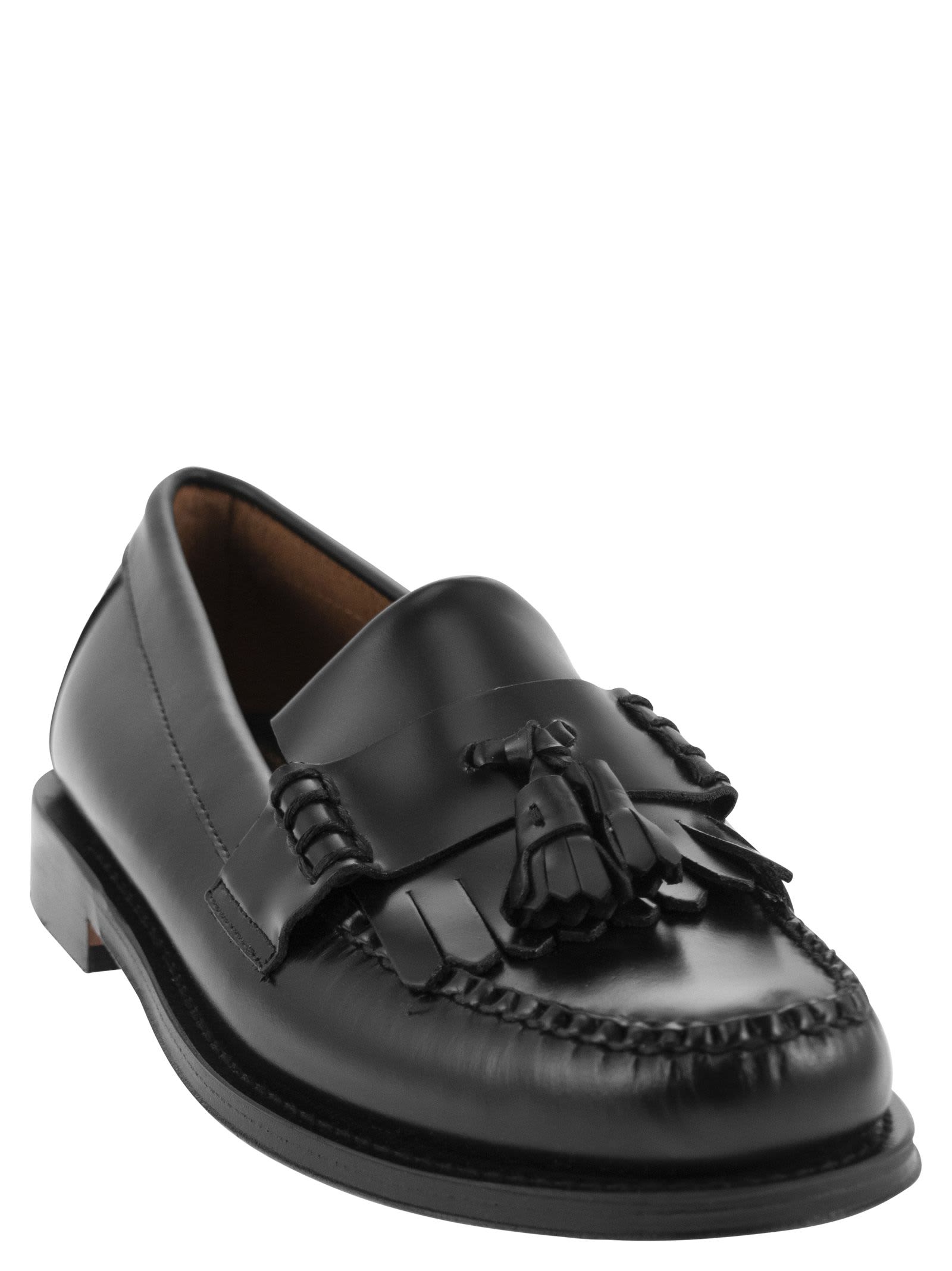 Shop G.h.bass &amp; Co. Weejun Layton - Loafer With Nappina In Black