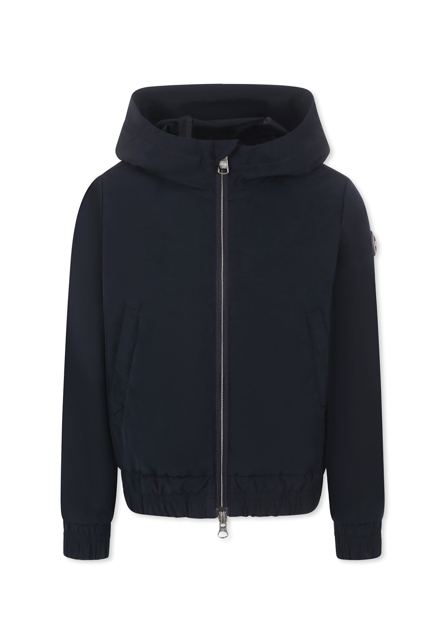 Colmar Blue Windbreaker Jacket For Girl In Blue