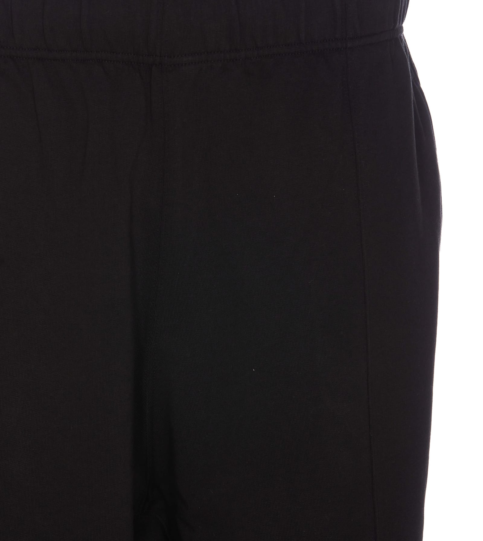 NWT KENZO Black Blue Polar Fleece Sweatpants Joggers Monogram Pants L MSRP:  $545