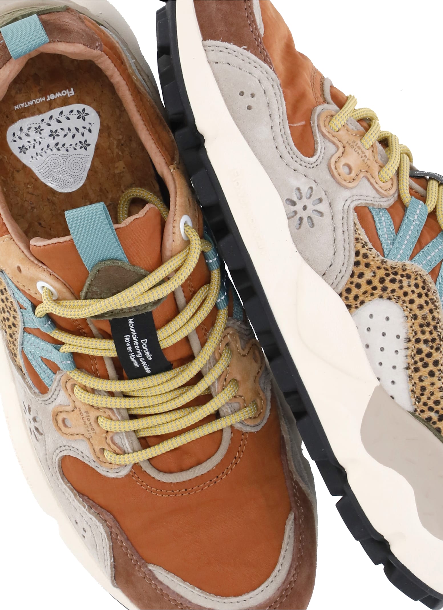 Flower Mountain Yamano 3 Sneakers In Multi
