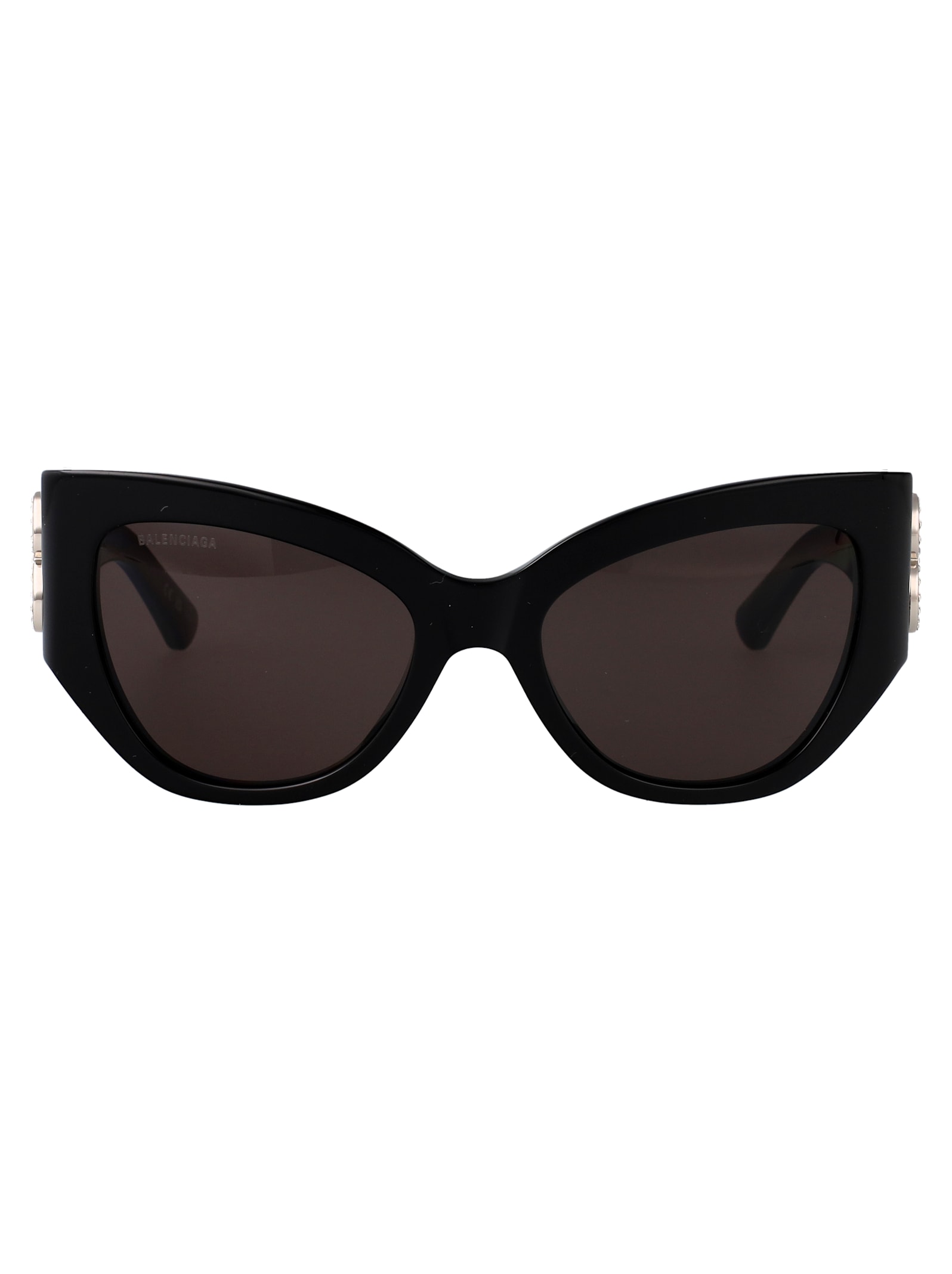 Balenciaga Recycled Acetate Sunglasses In Black