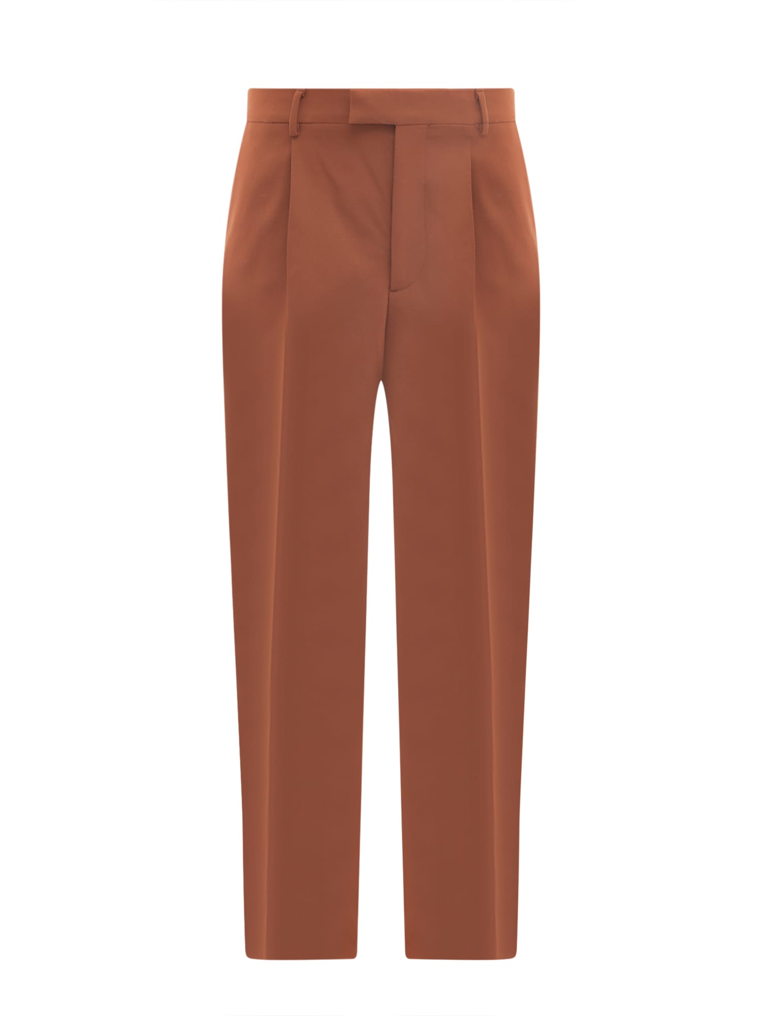 Shop Vtmnts Trouser In Brown