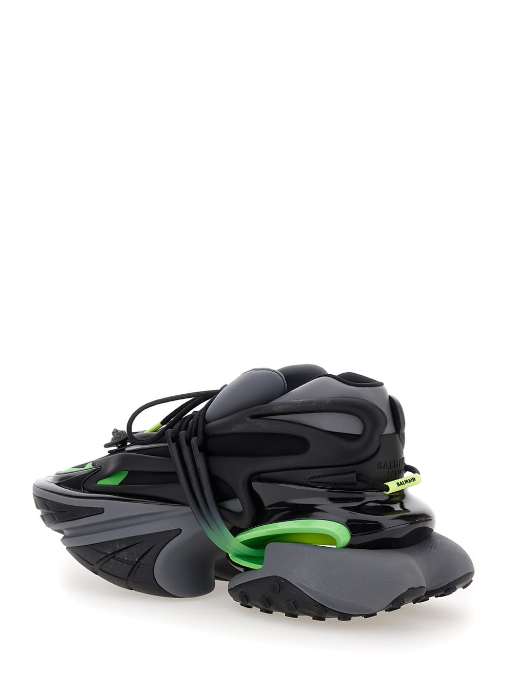 Balmain Unicorn Sneakers Multicolor In Black