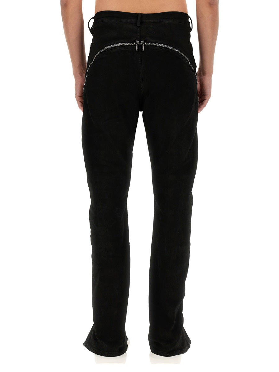 Shop Drkshdw Jeans With Zip In Black