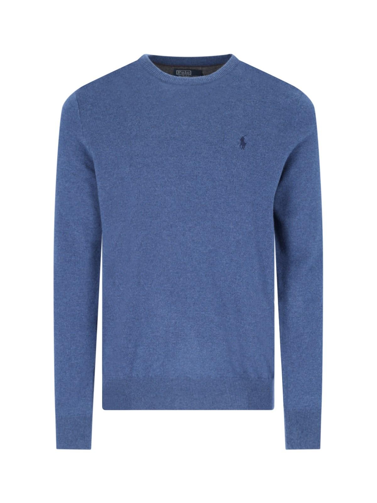 Polo Ralph Lauren Pony Sweater In Blue