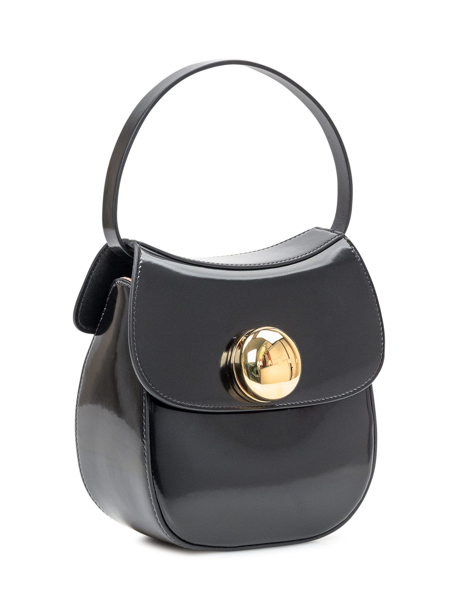 Shop Marni Saddle Bag In Black