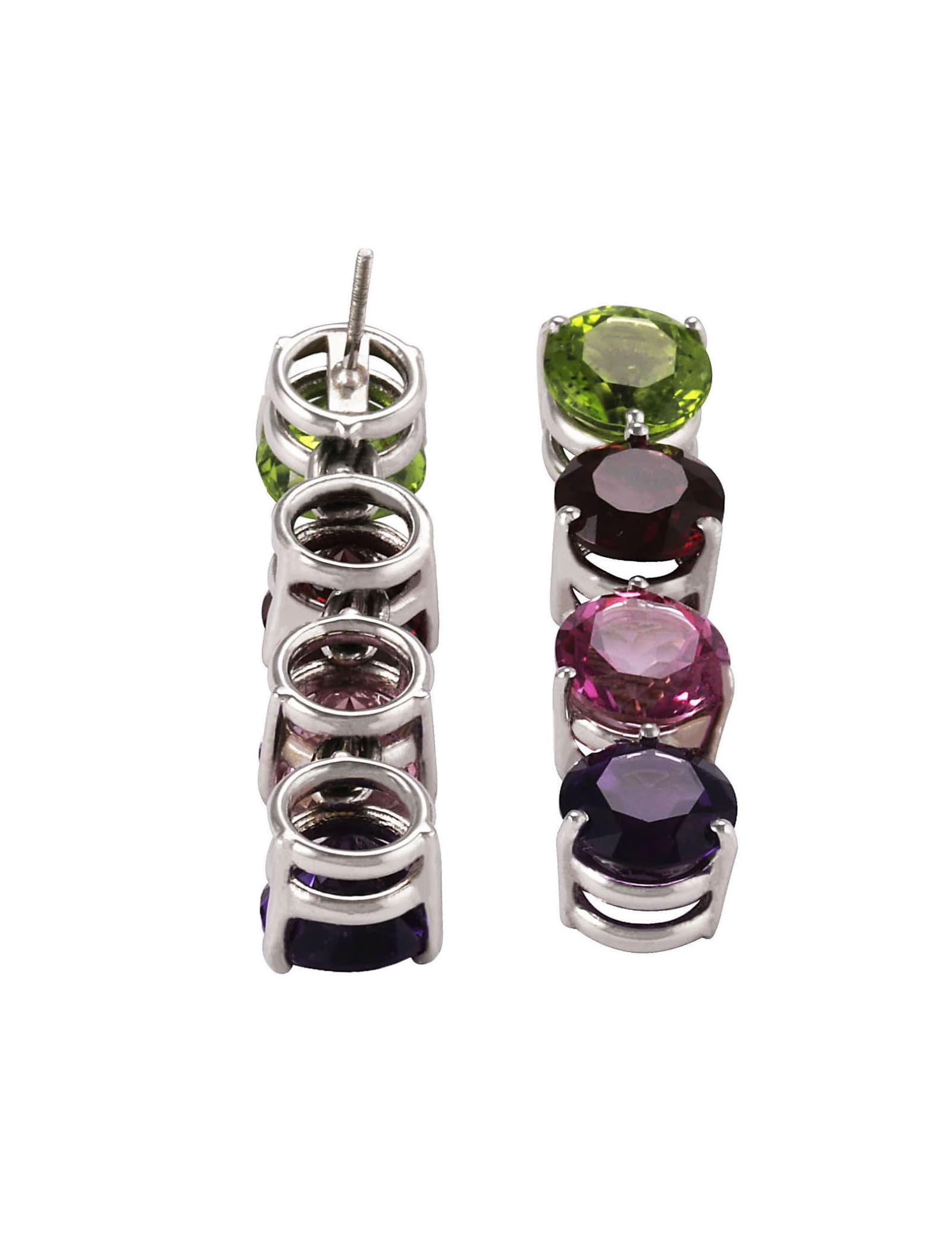Shop Lo Spazio Jewelry Lo Spazio Autunno Drop Earrings In Multicolor
