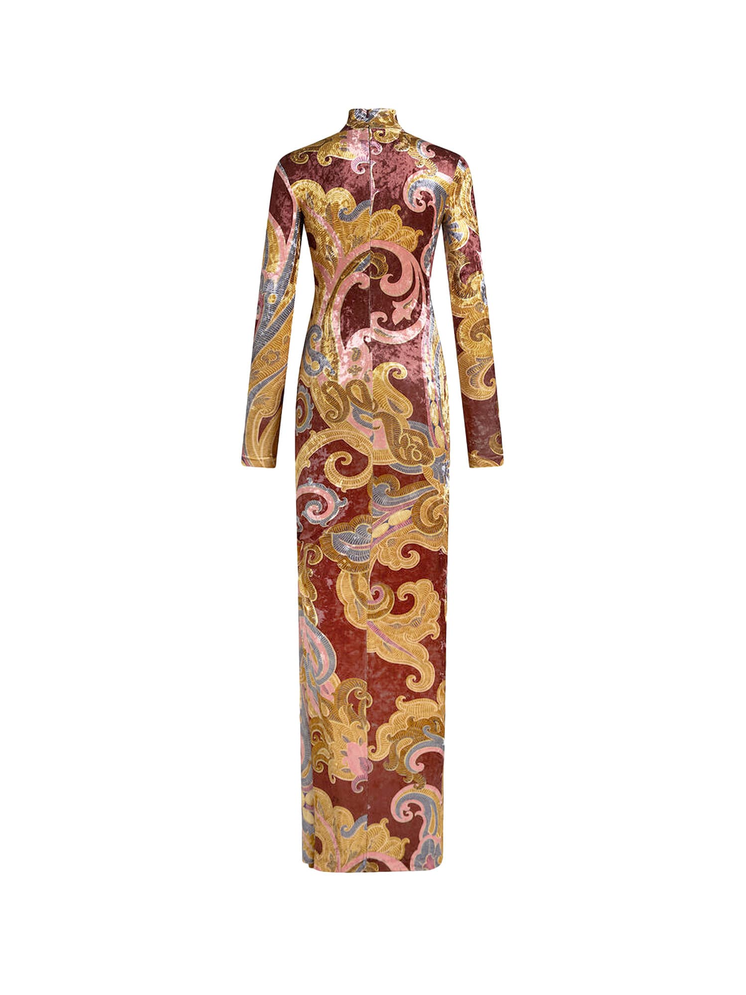 Shop Etro Dress In Multicolor