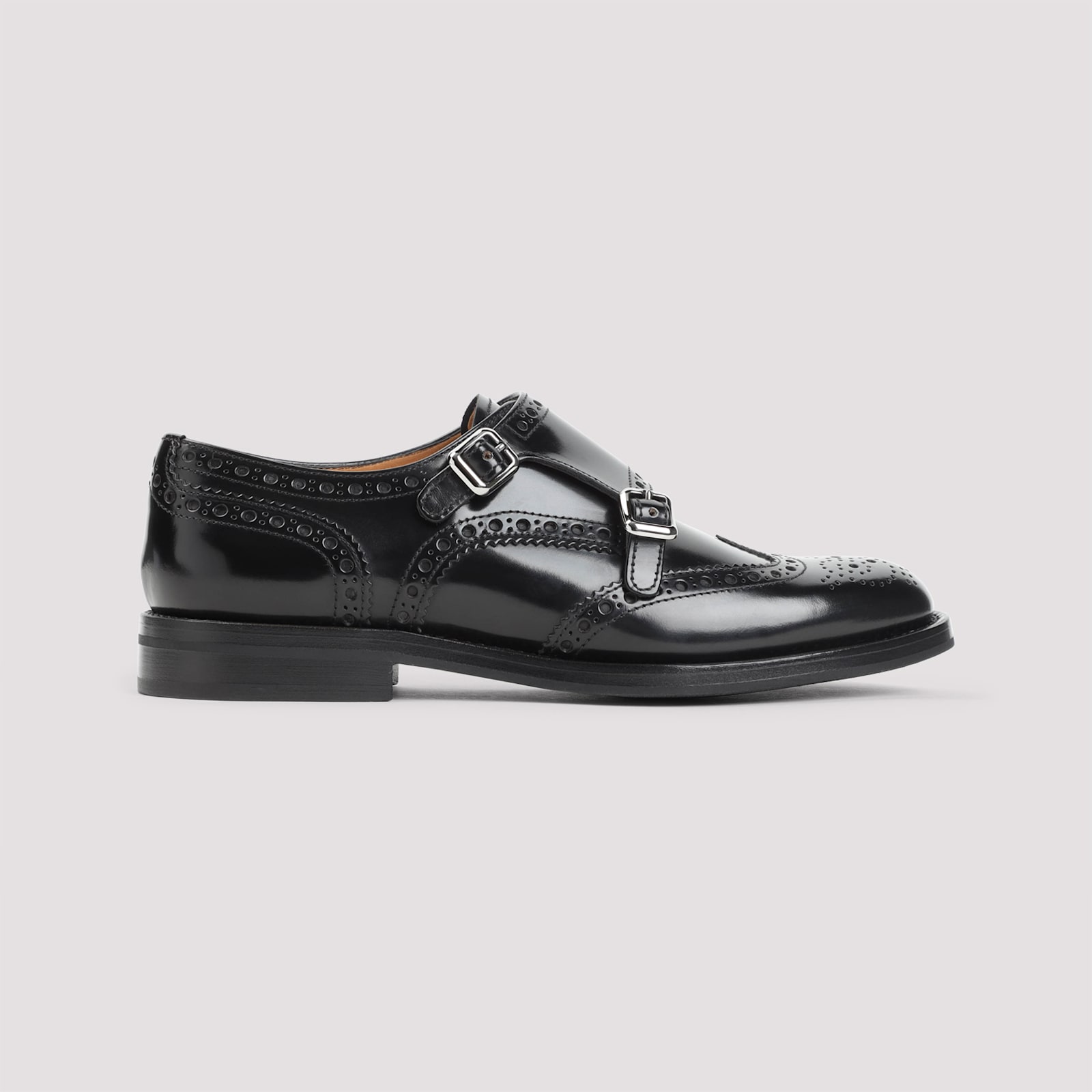 Church's Monk-strap Full Brogue Shoes
