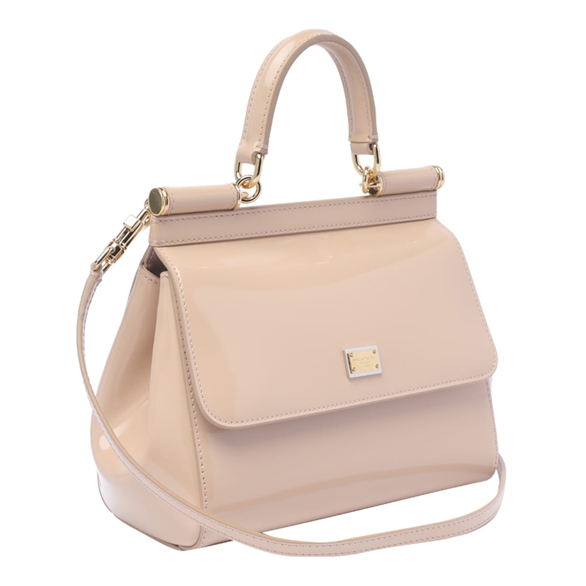 Shop Dolce & Gabbana Medium Sicily Handbag In Pink