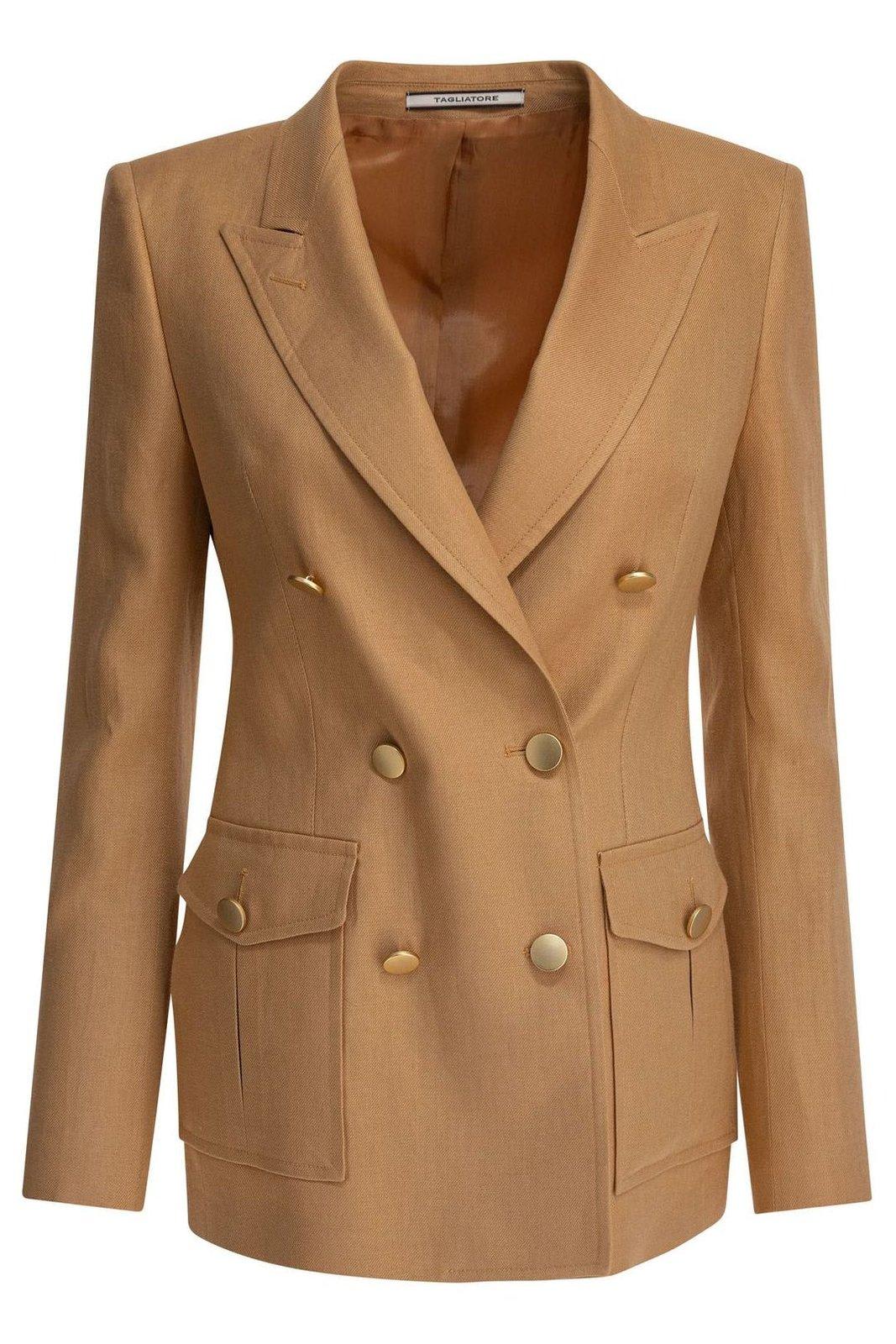 Tagliatore 0205 Double-breasted Tailored Blazer