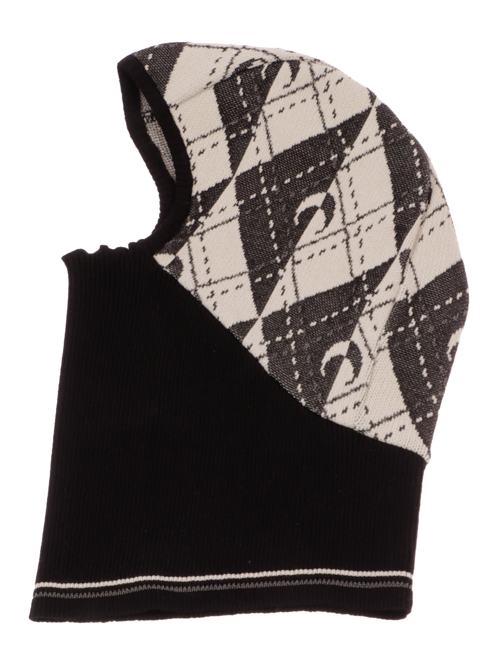 MARINE SERRE KNIT CAGOULE