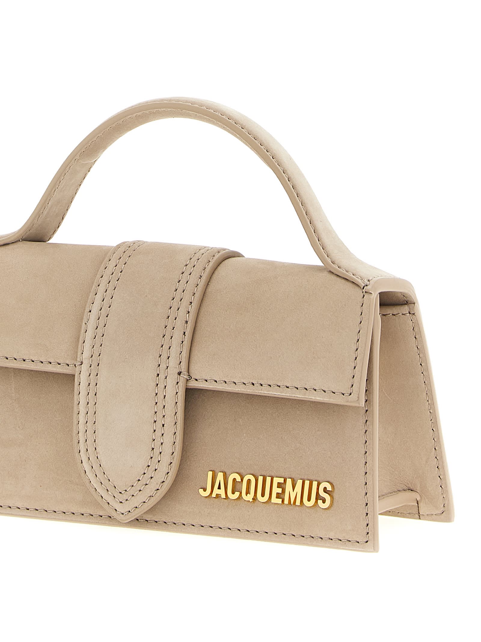 Jacquemus Beige The Bambino Crossbody Bag In Neutral