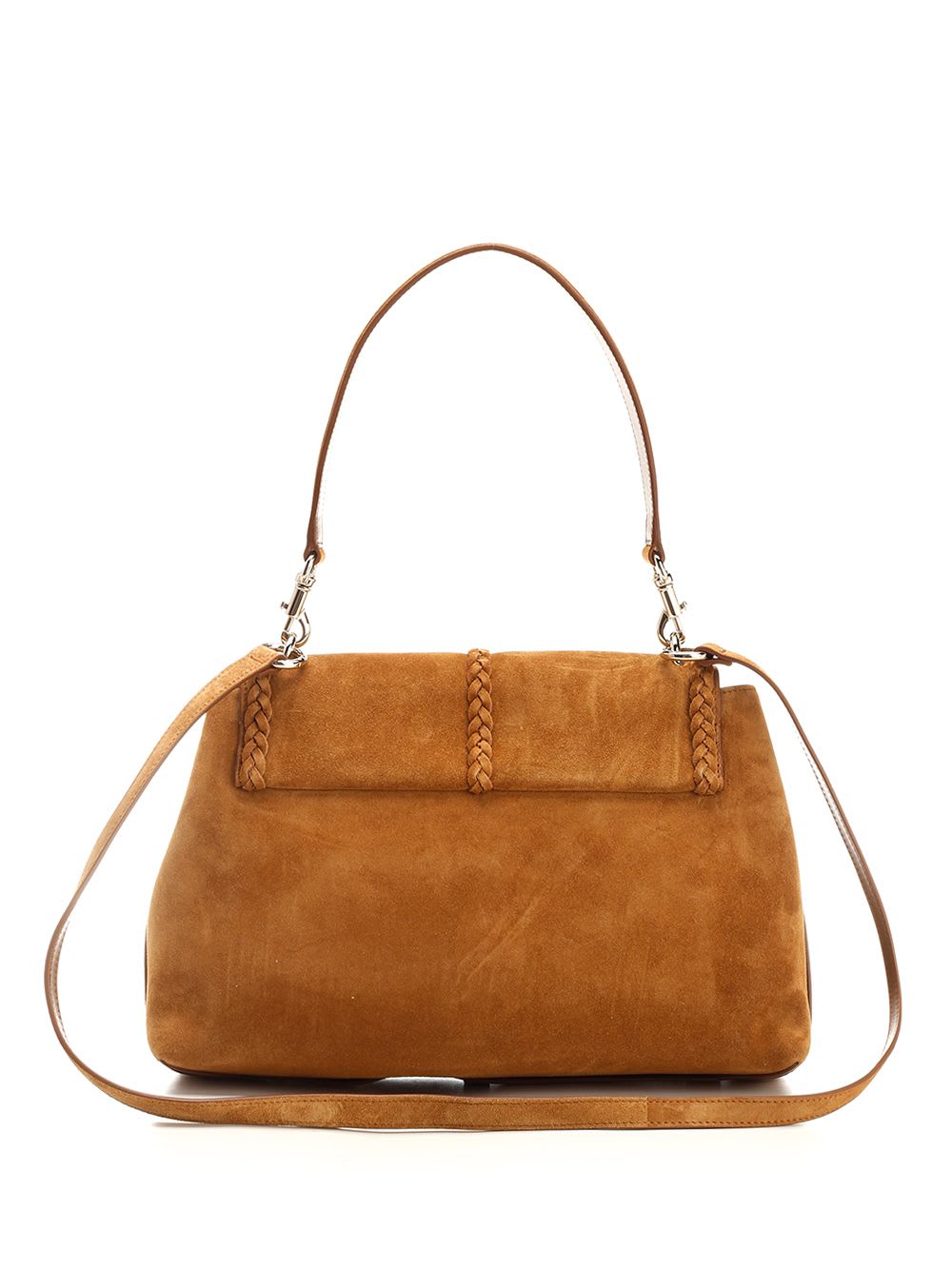 Shop Chloé Penelope Medium Bag In Brown