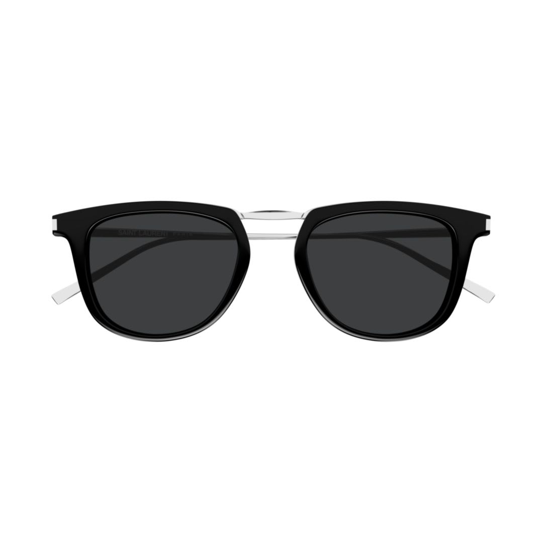 Saint Laurent Sl 753-001black-silver-black In Black-silver-black