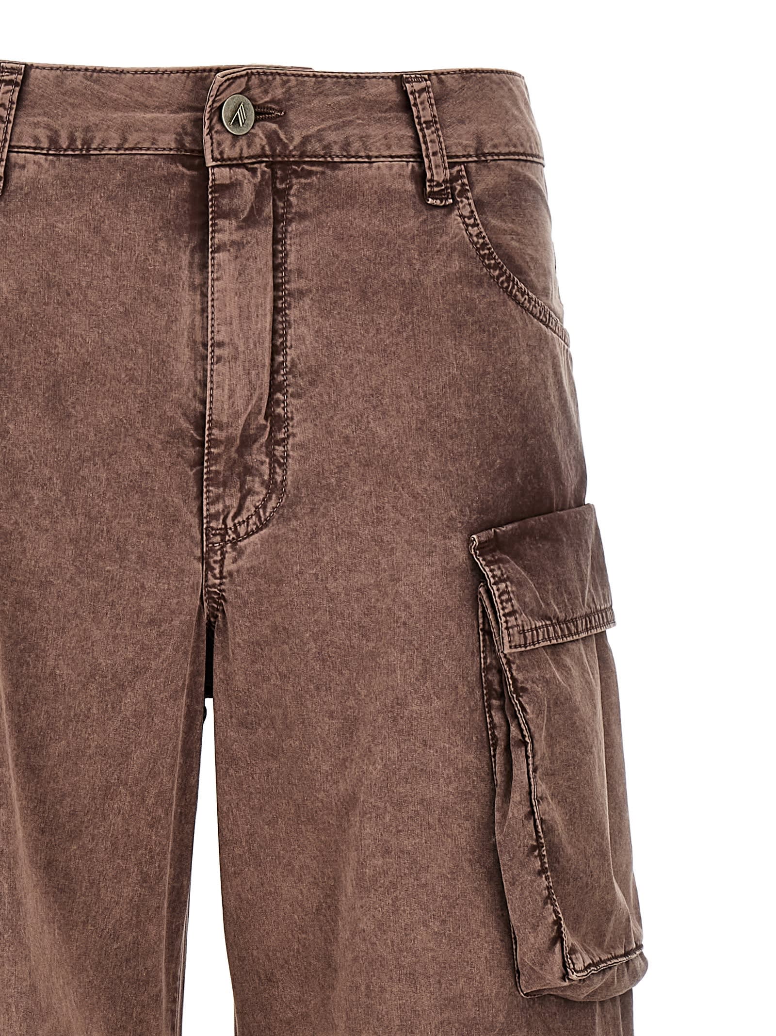 Shop Attico Fern Pants In Purple