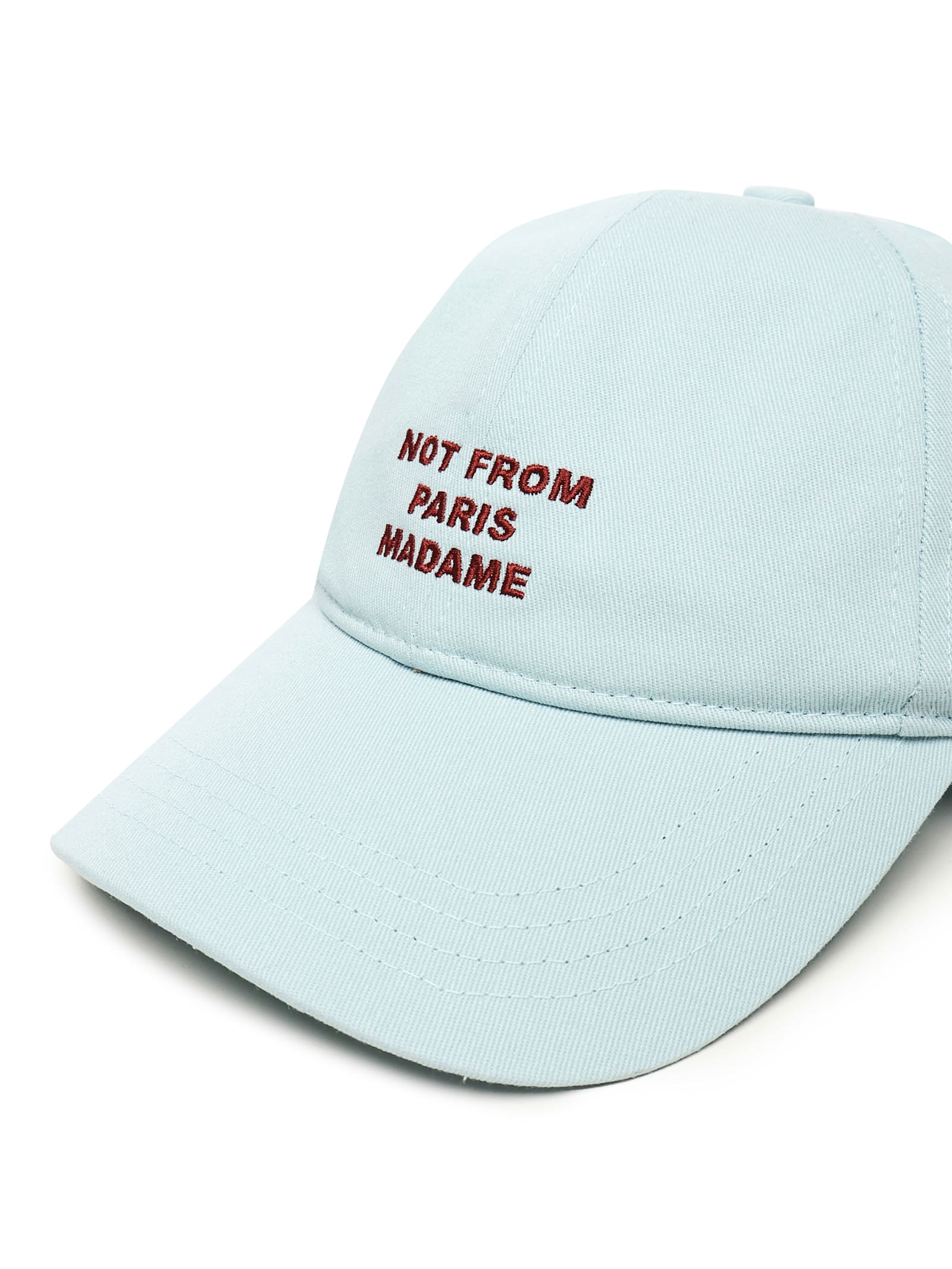 Drôle De Monsieur Nfpm Embroidered Cotton Cap