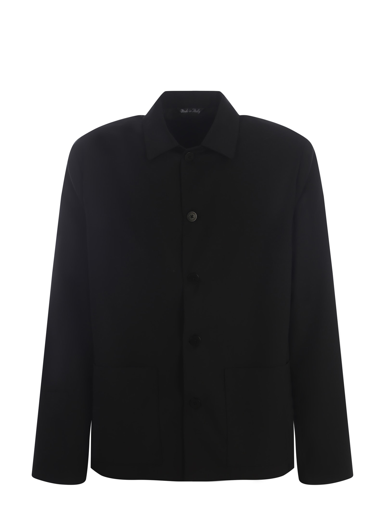 Costumein Jacket  Antoine Made Of Fresh Wool In Black