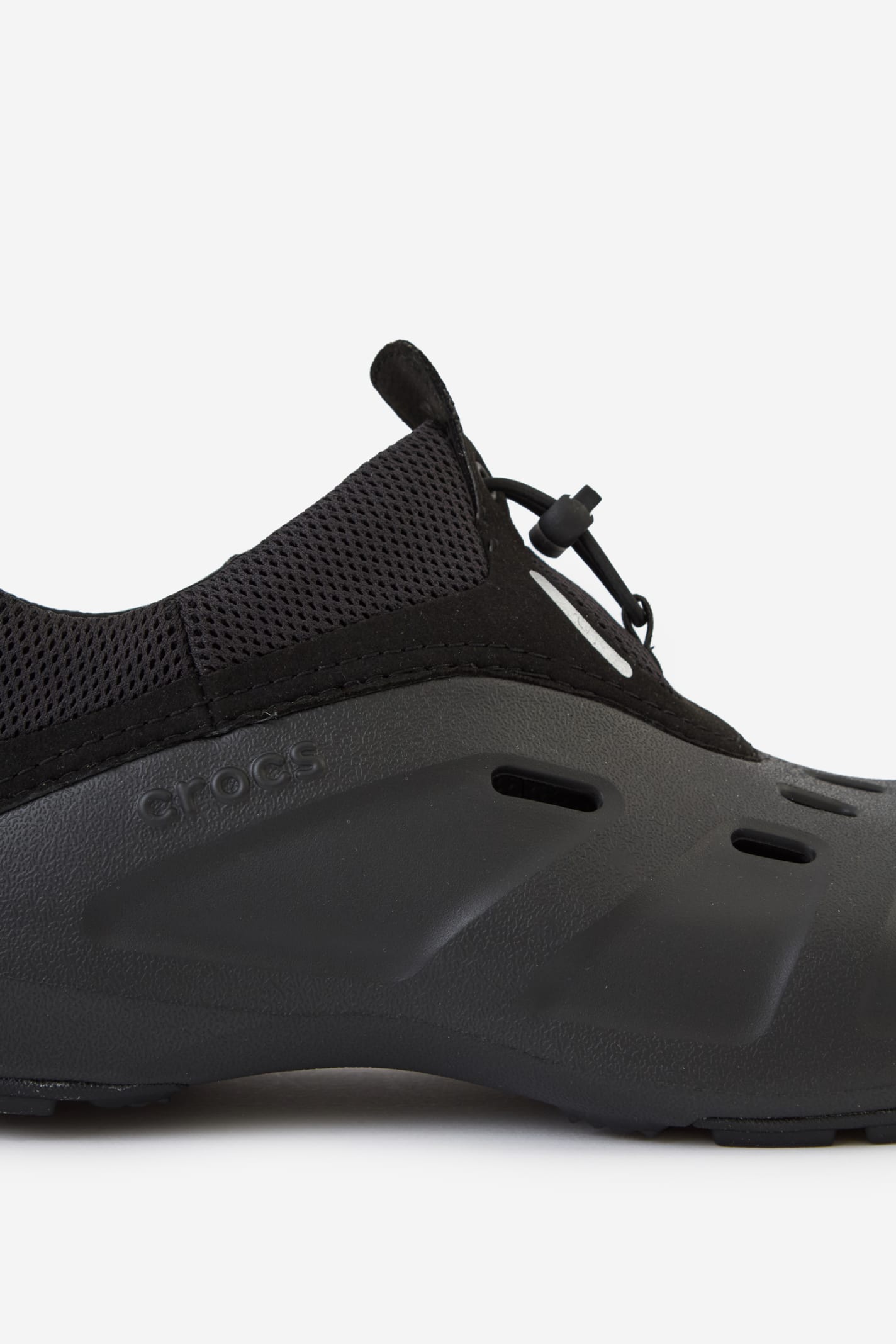 Shop Crocs Quick Trail Low Shoes In Black