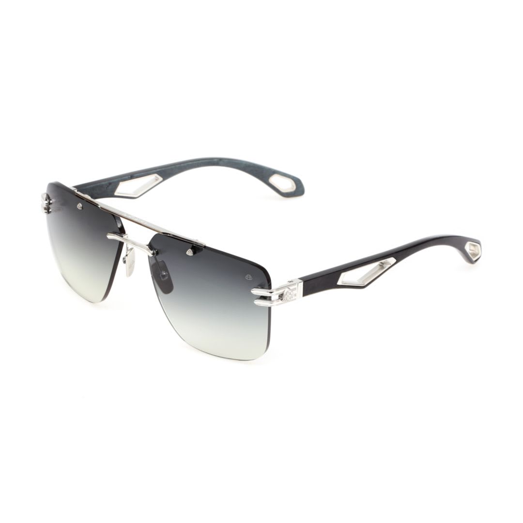 Maybach Eyewear The President I Rimless Sunglasses In Silver