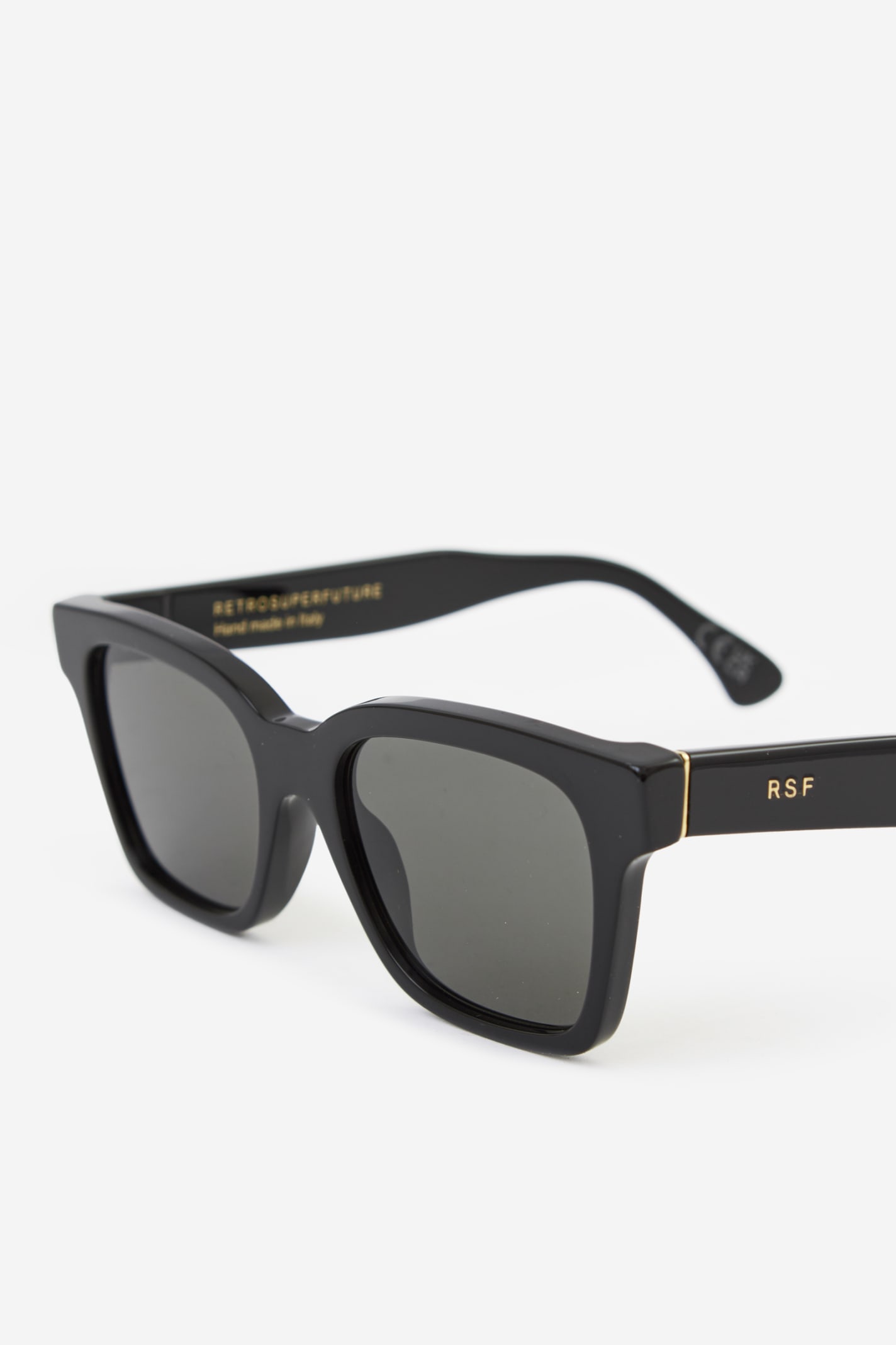 Shop Retrosuperfuture America Black Sunglasses