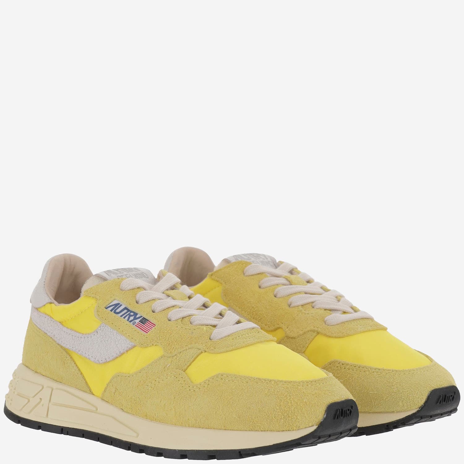 Autry Low Top Reelwind Sneakers In Yellow