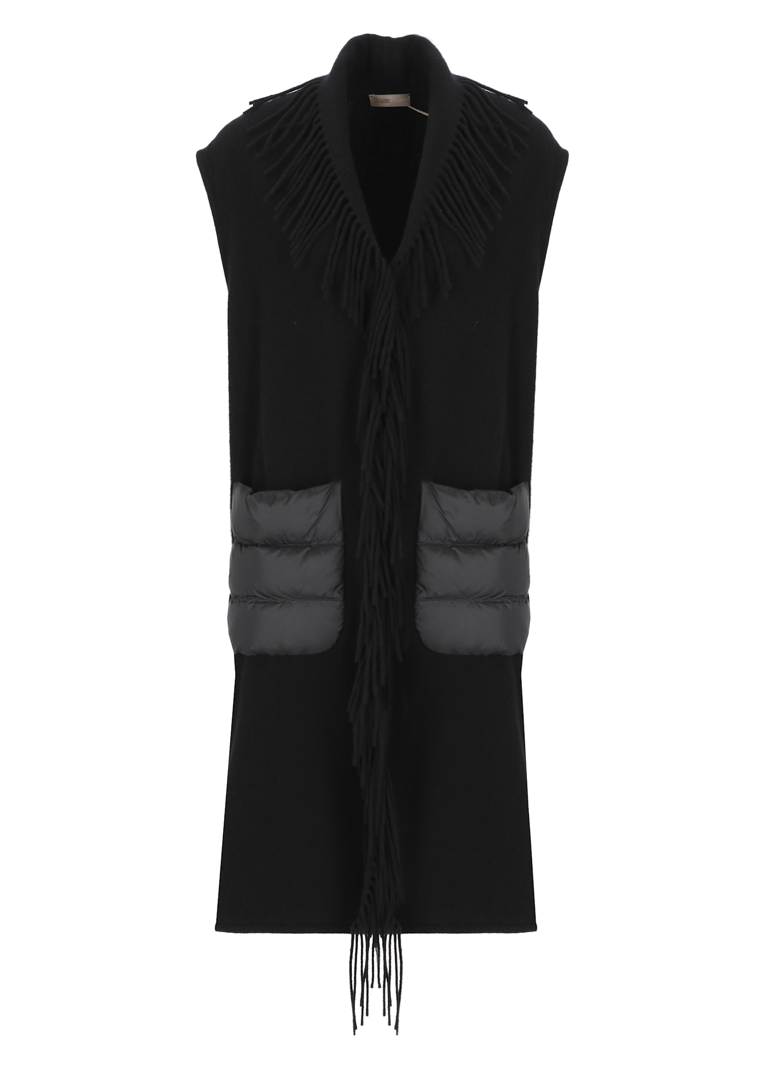 Shop Herno Resort Vest In Black