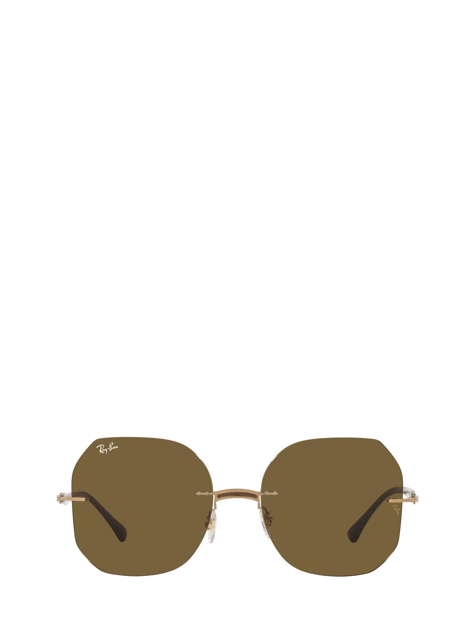 Ray-Ban Ray-ban Rb8067 Brown On Arista Sunglasses
