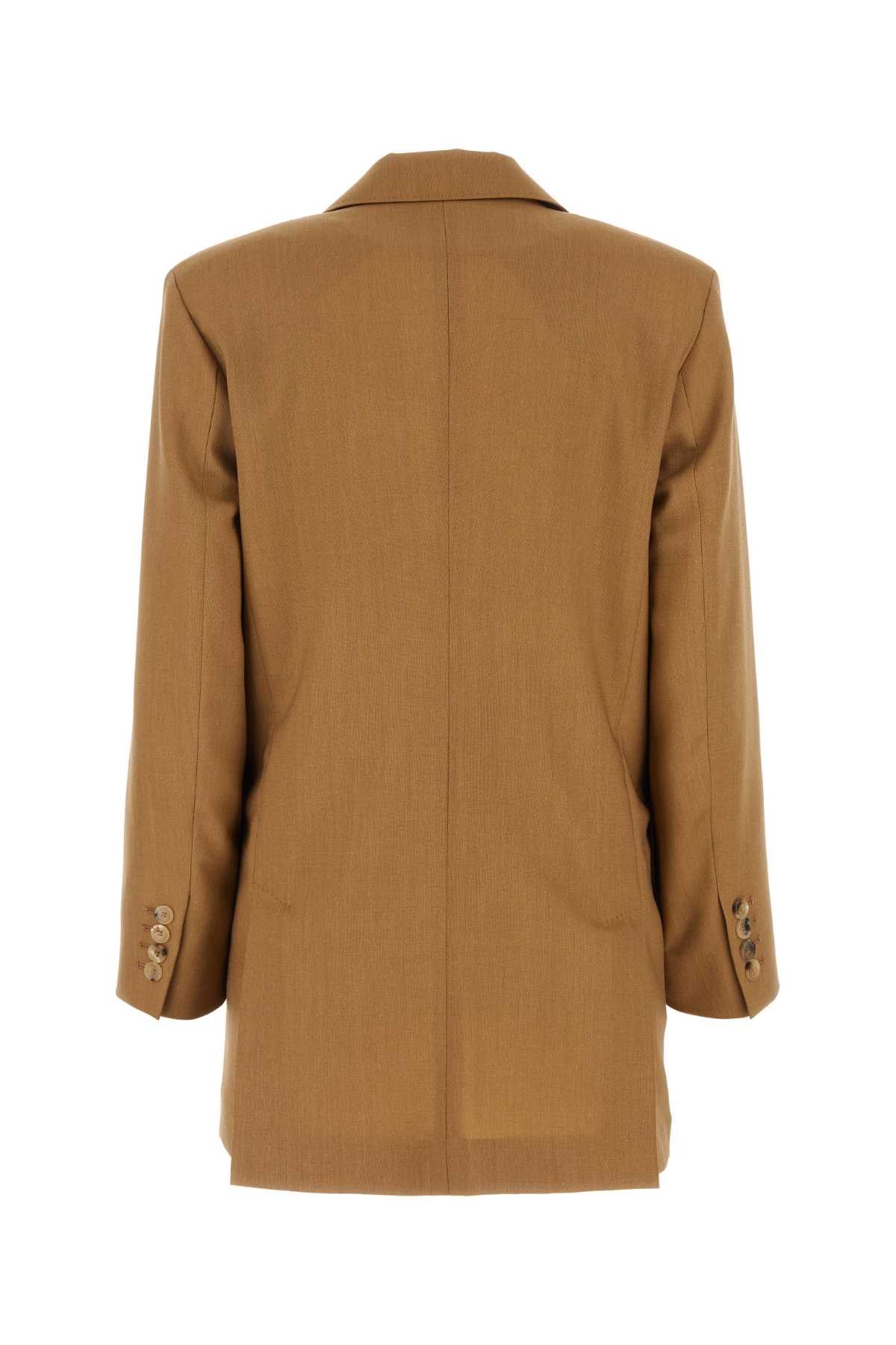 Shop Max Mara Camel Twill Mirko Blazer In 007