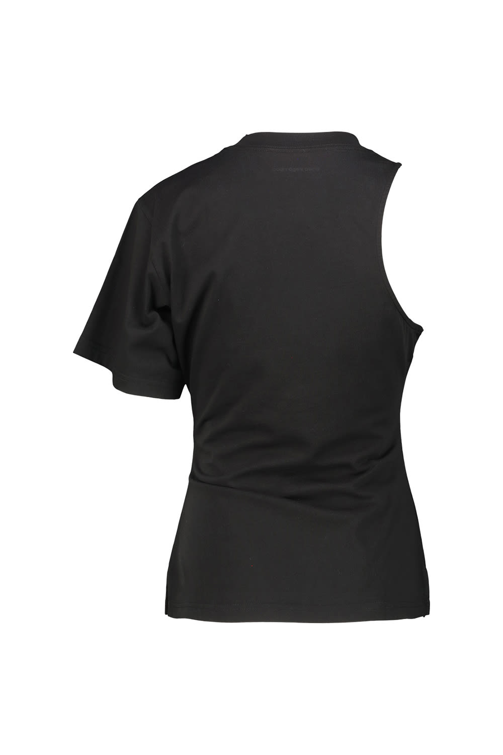 Shop Courrèges One-shoulder T-shirt In Scuba