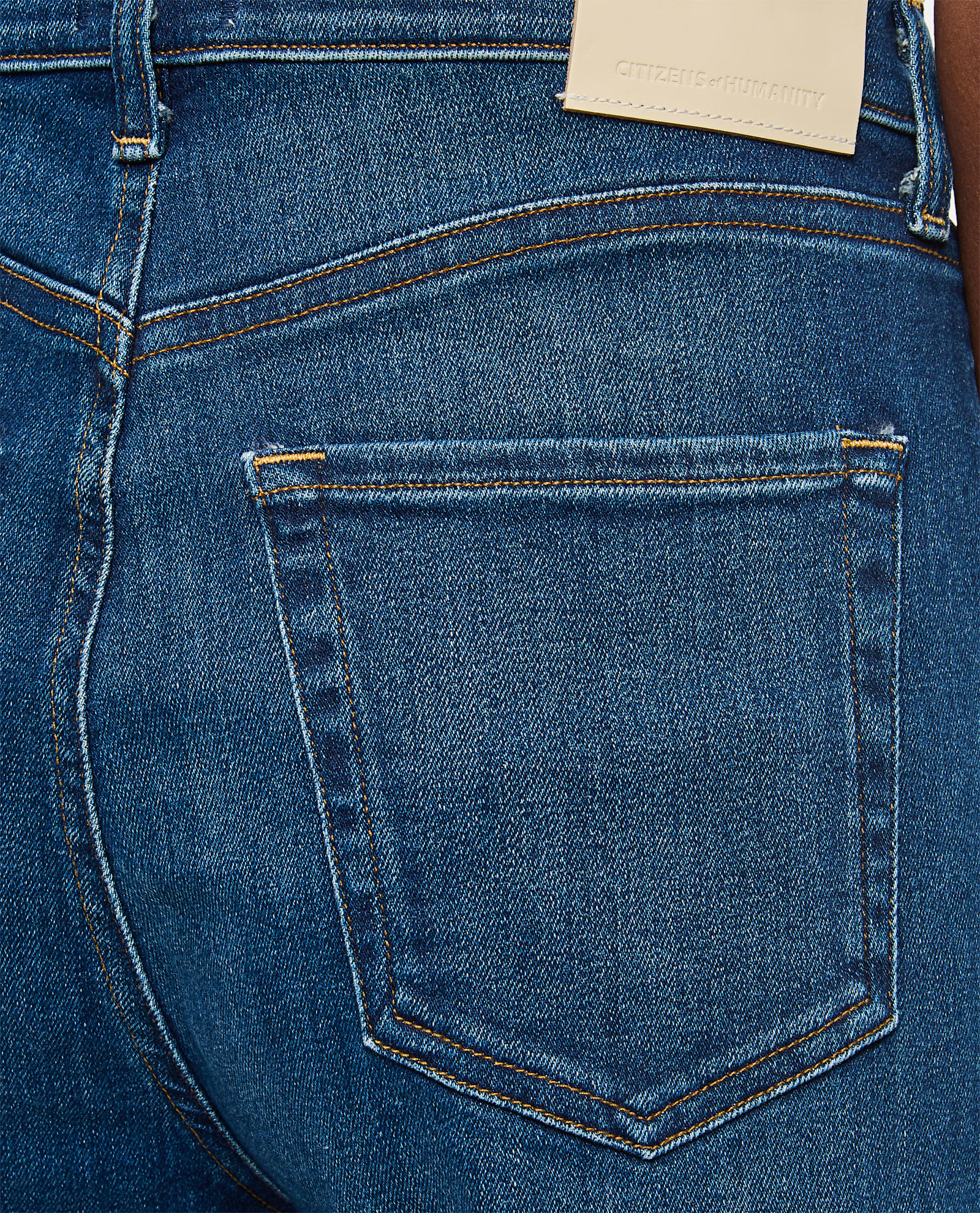 Citizens Of Humanity Amari High Waist Wide Leg Jeans In Blue