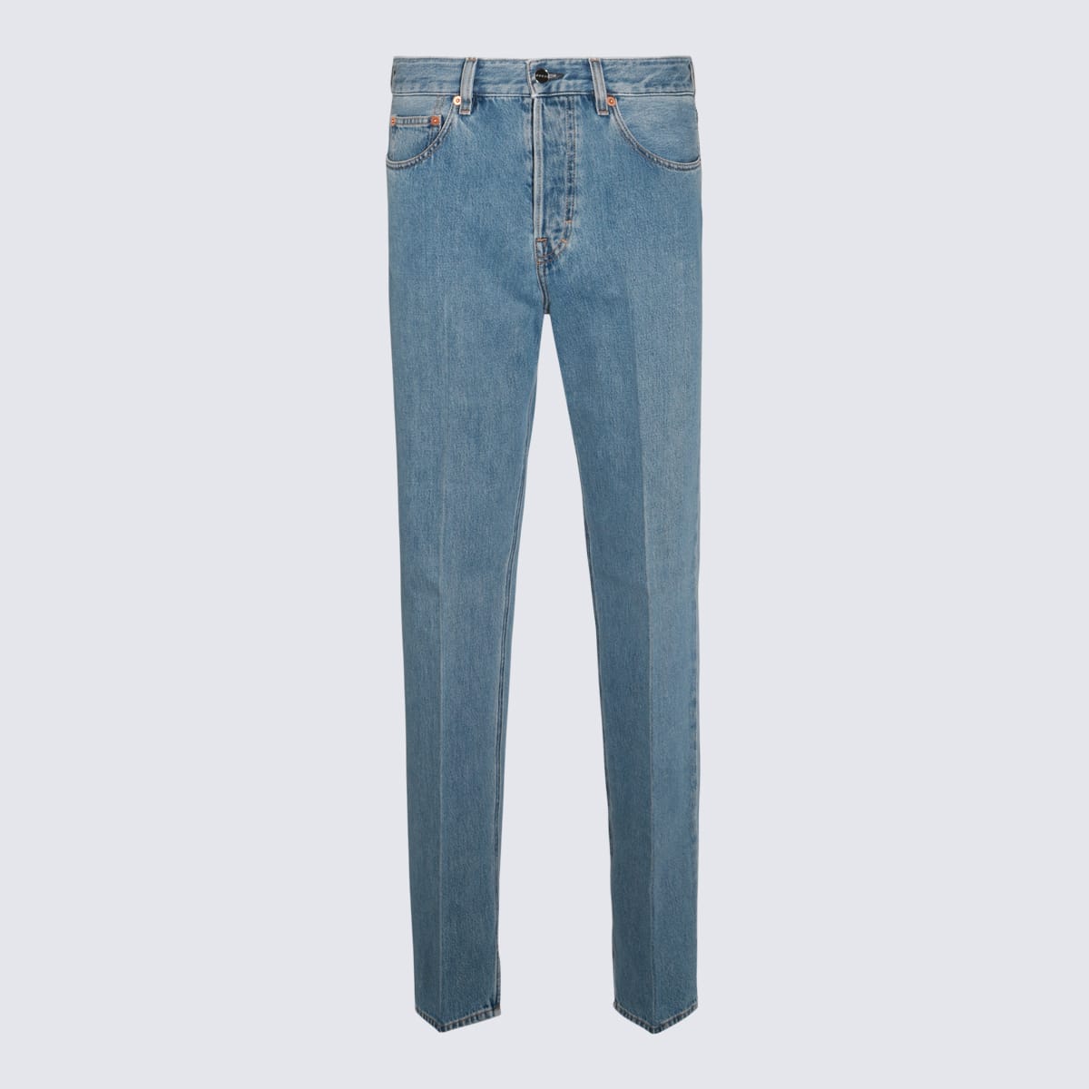 Gucci Blue Cotton Denim Jeans