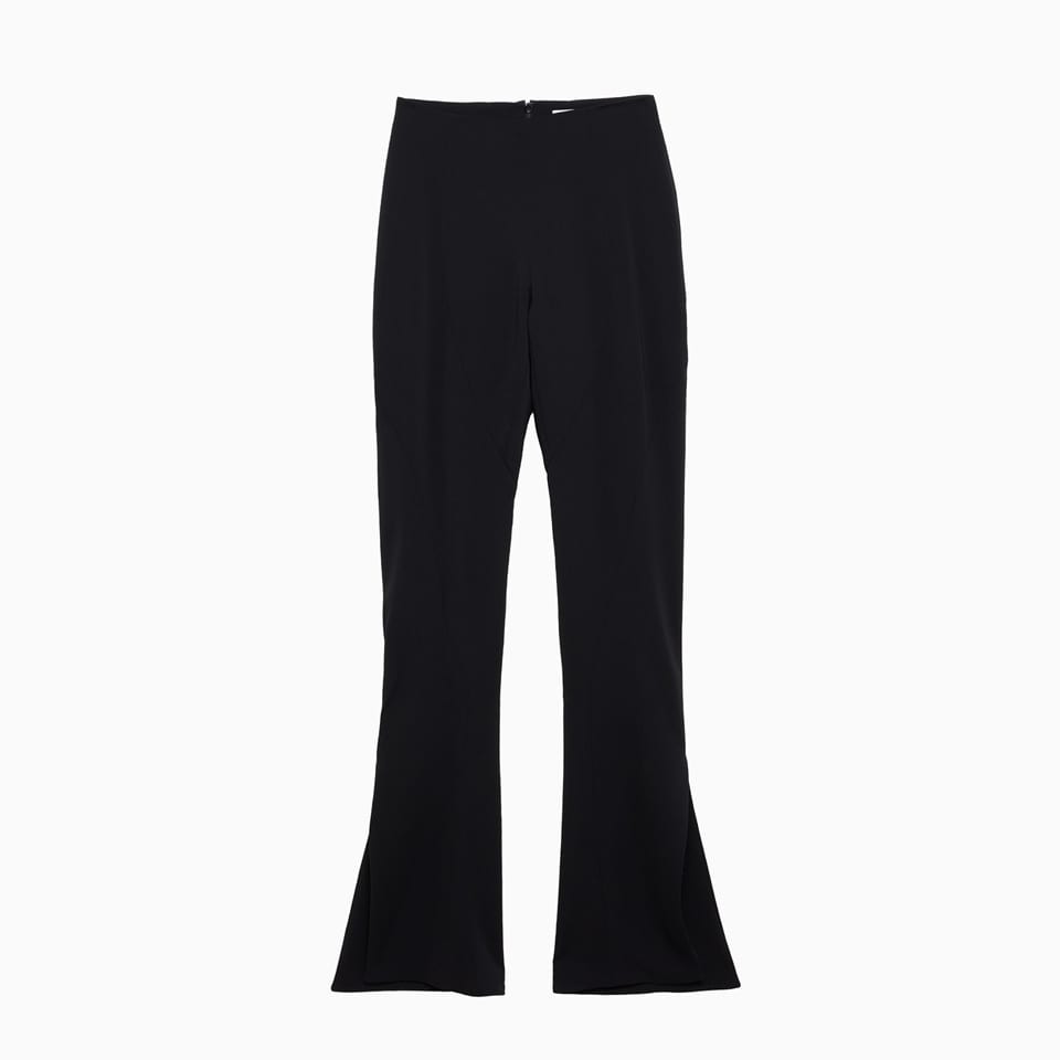 Monot Flare Ankle Slit Pants 17fw21