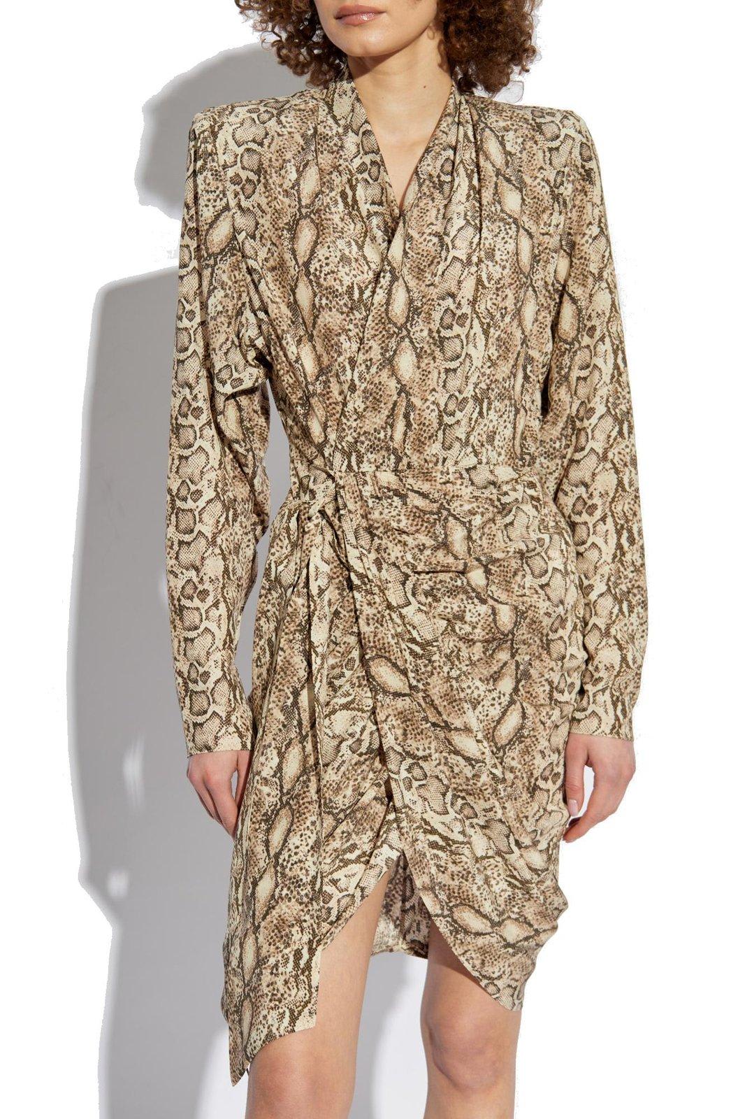 Isabel Marant Cleora Long-sleeved Dress
