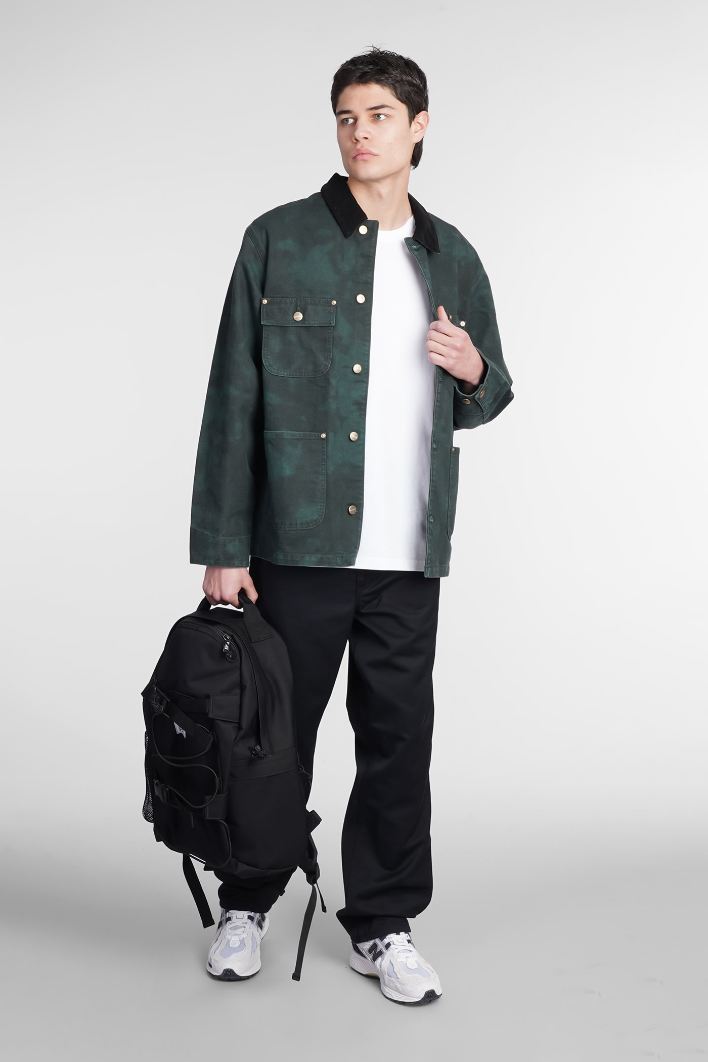 Carhartt T-shirt In White Cotton In White