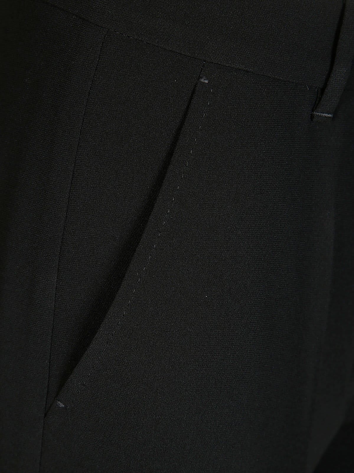 Shop Max Mara Jerta Straight Fit Tailored Trousers In Nero