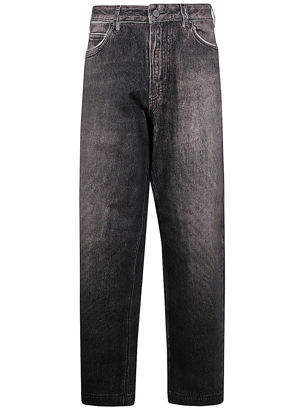 Shop Emporio Armani Jeans In Brown Diagonal