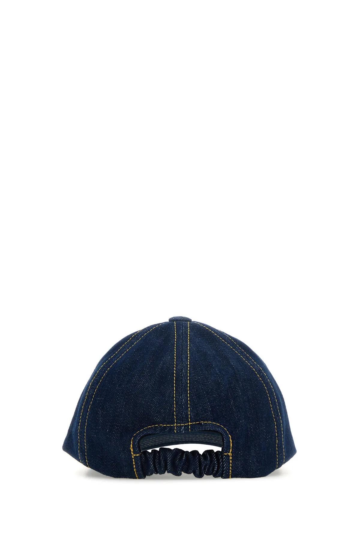 Shop Patou Blue Denim Baseball Cap