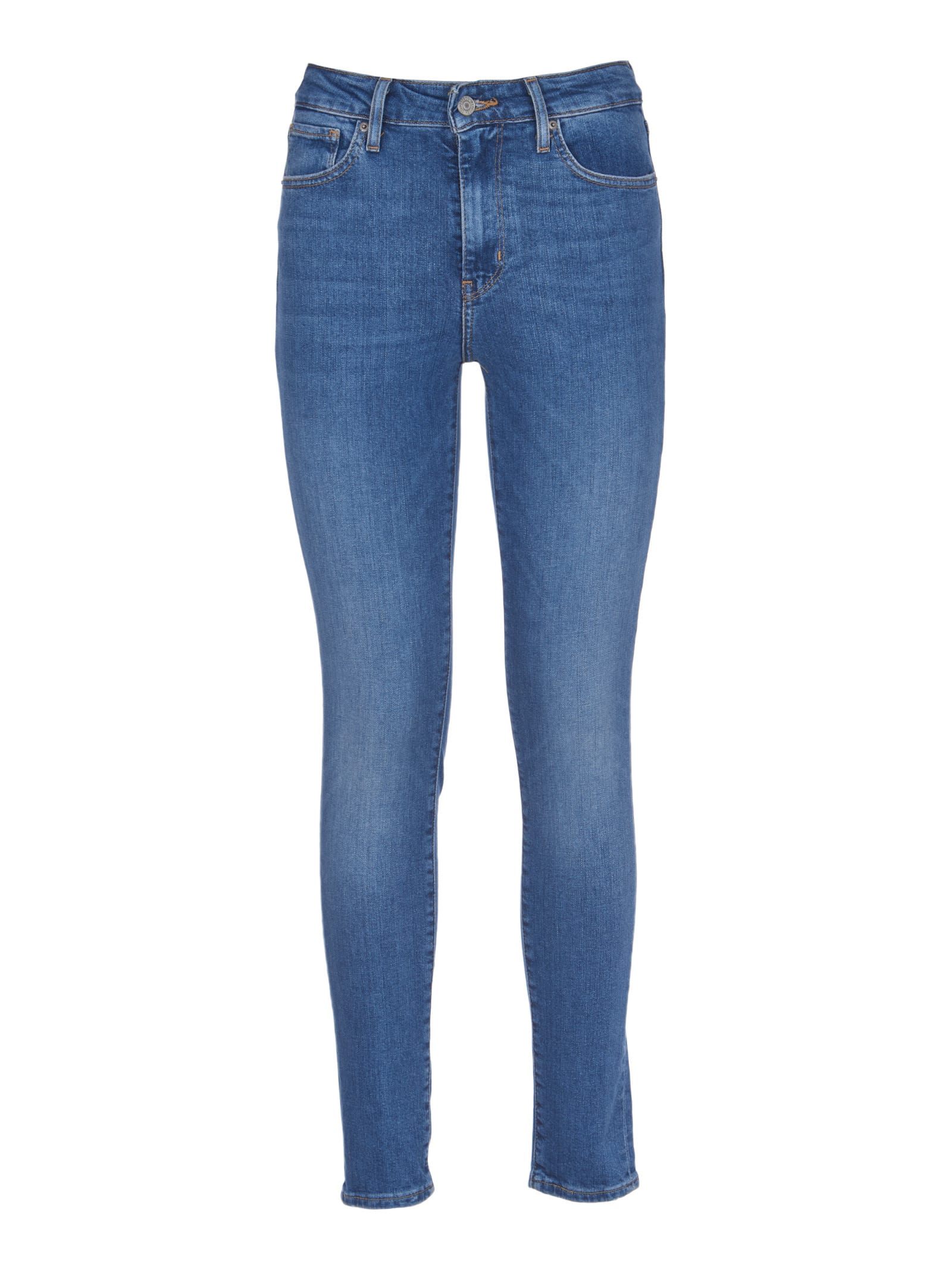 Levi's 721 High Rise Skinny Blue Jeans