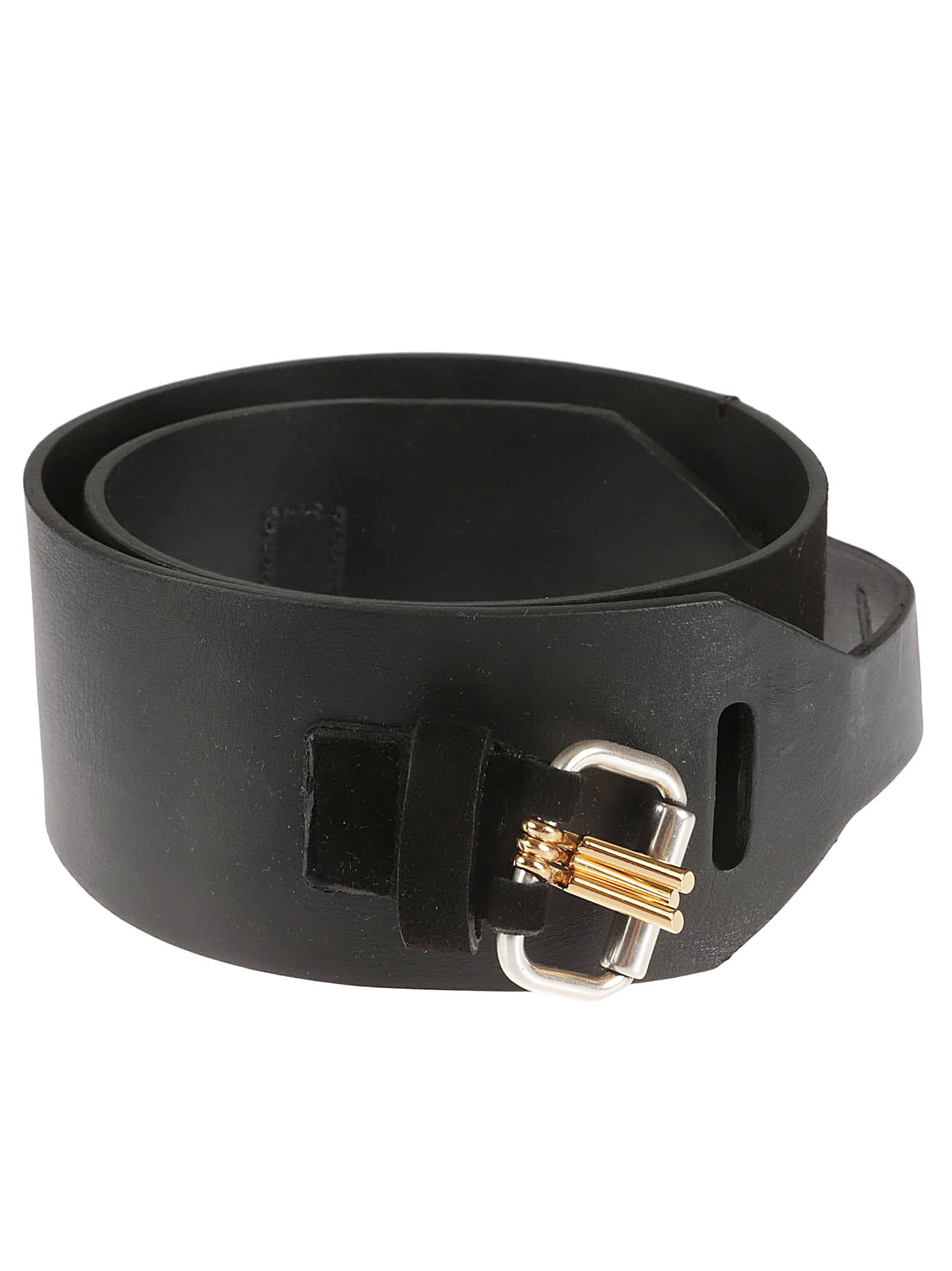 Etro Thick Double Adjustable Belt In Black