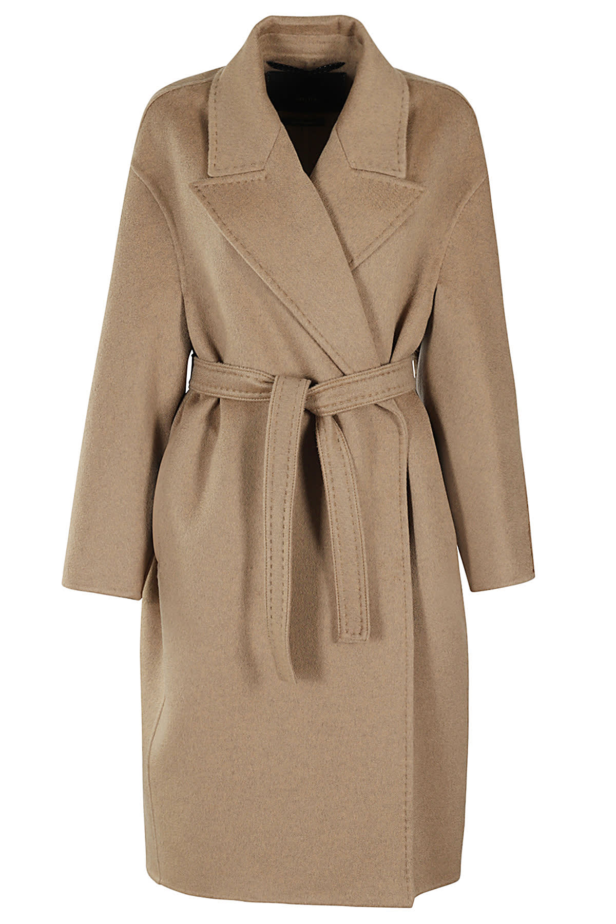 Shop Max Mara Valle In Camel